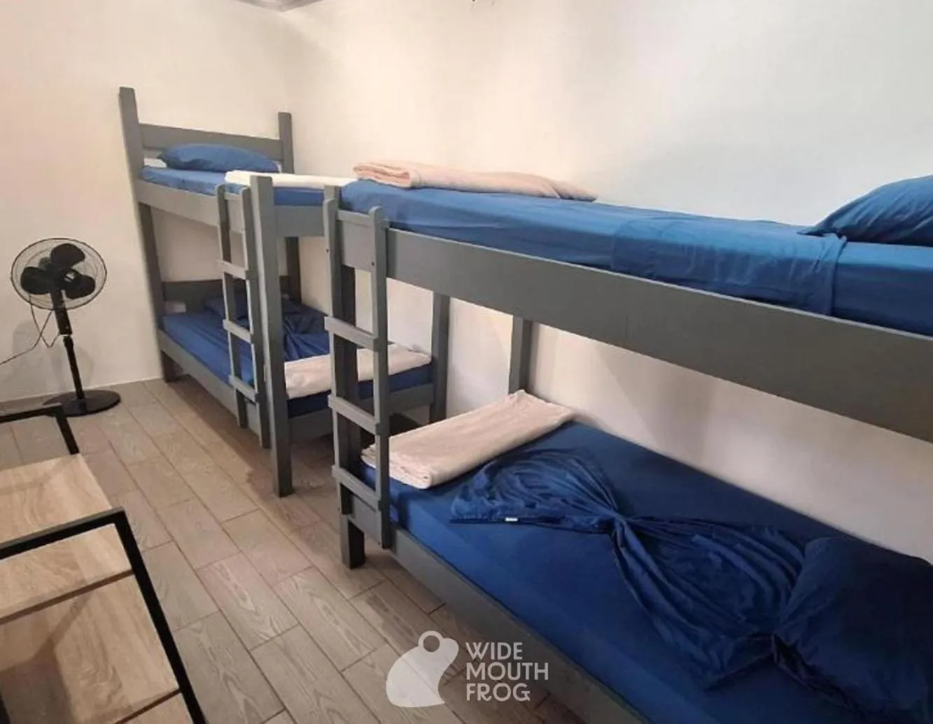 Bed in Wide Mouth Frog Quepos