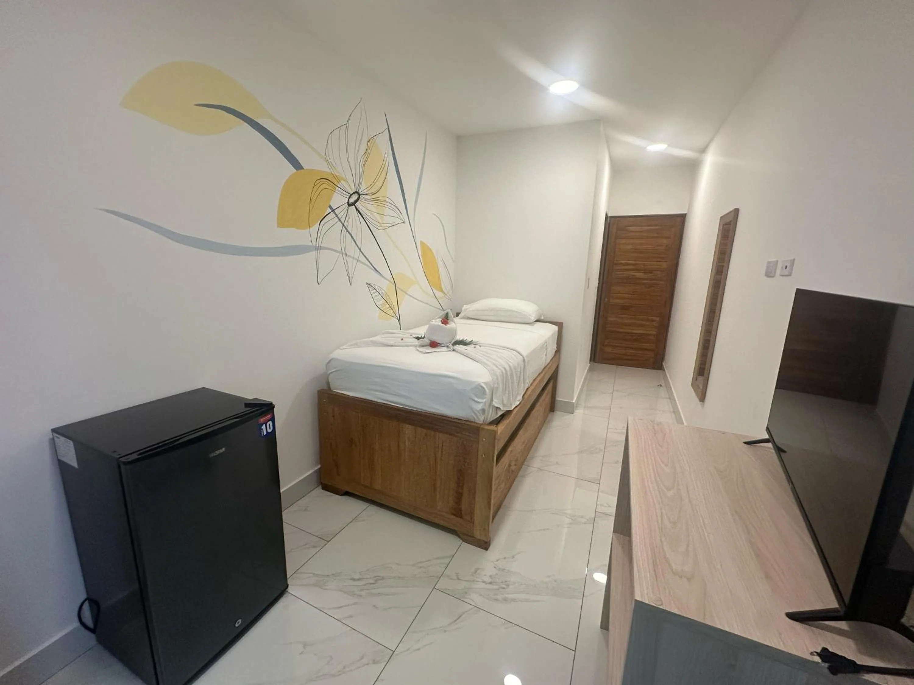 Bed in Wide Mouth Frog Quepos