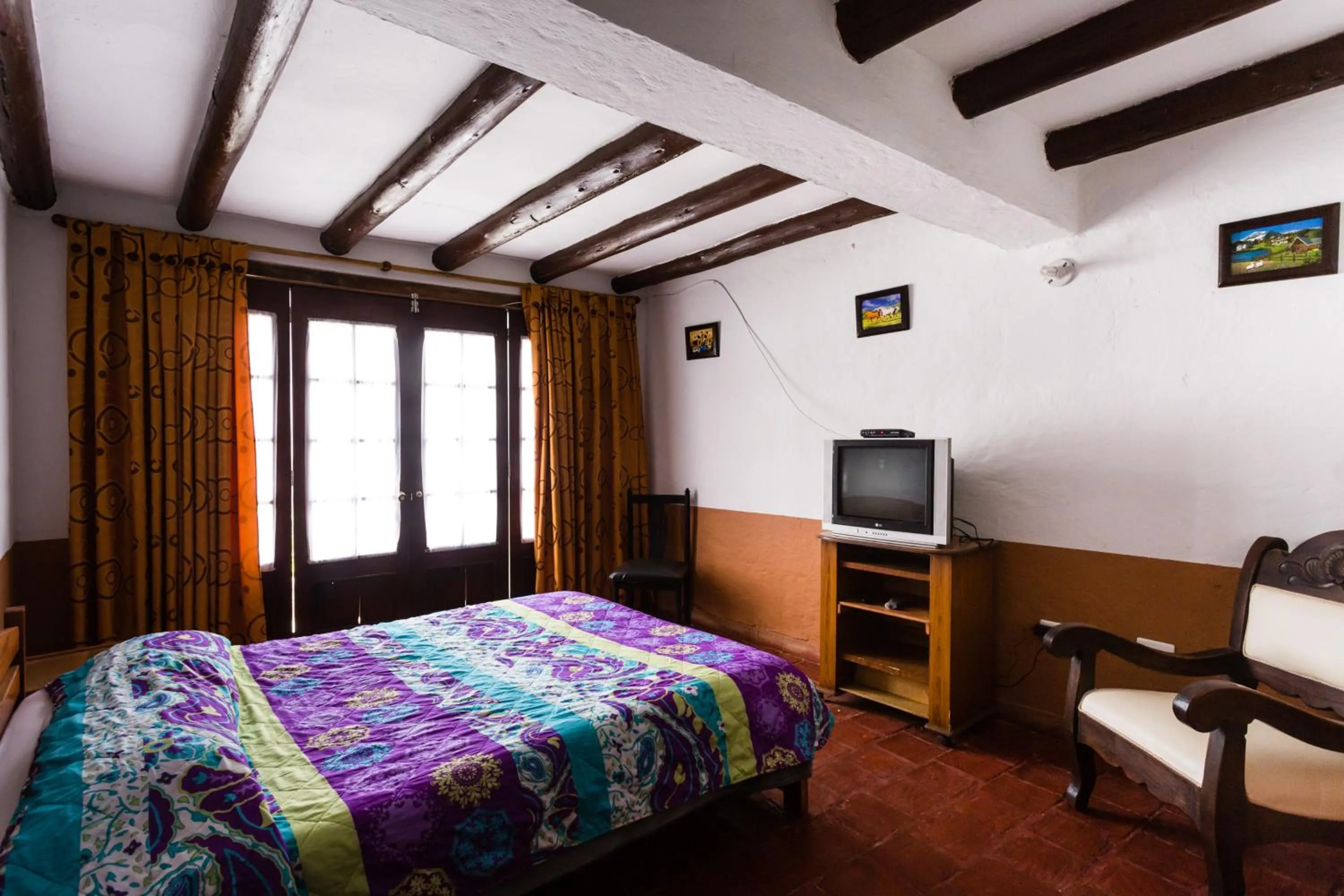 Bed in La Posada Pyg