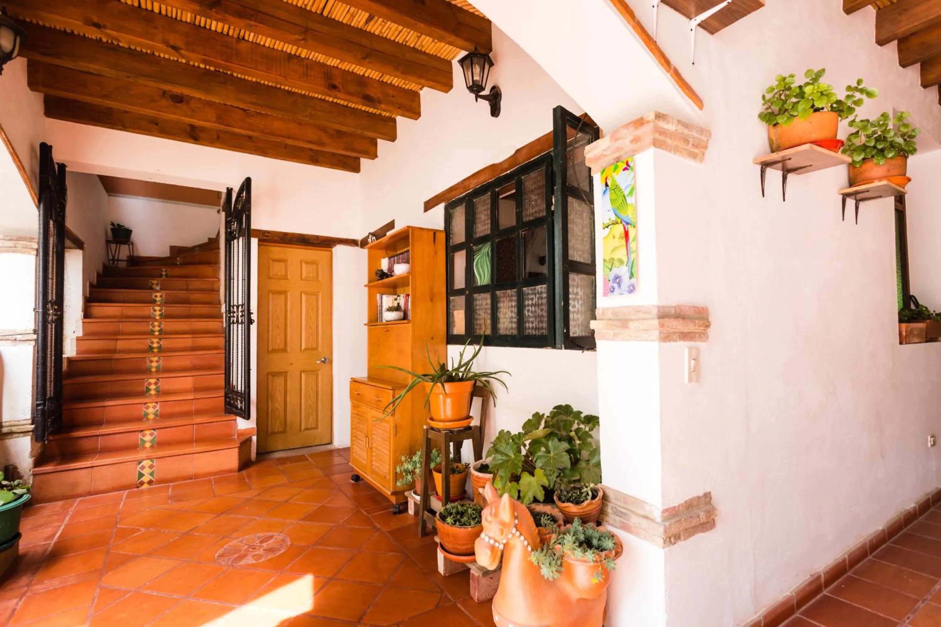 Patio in La Posada Pyg