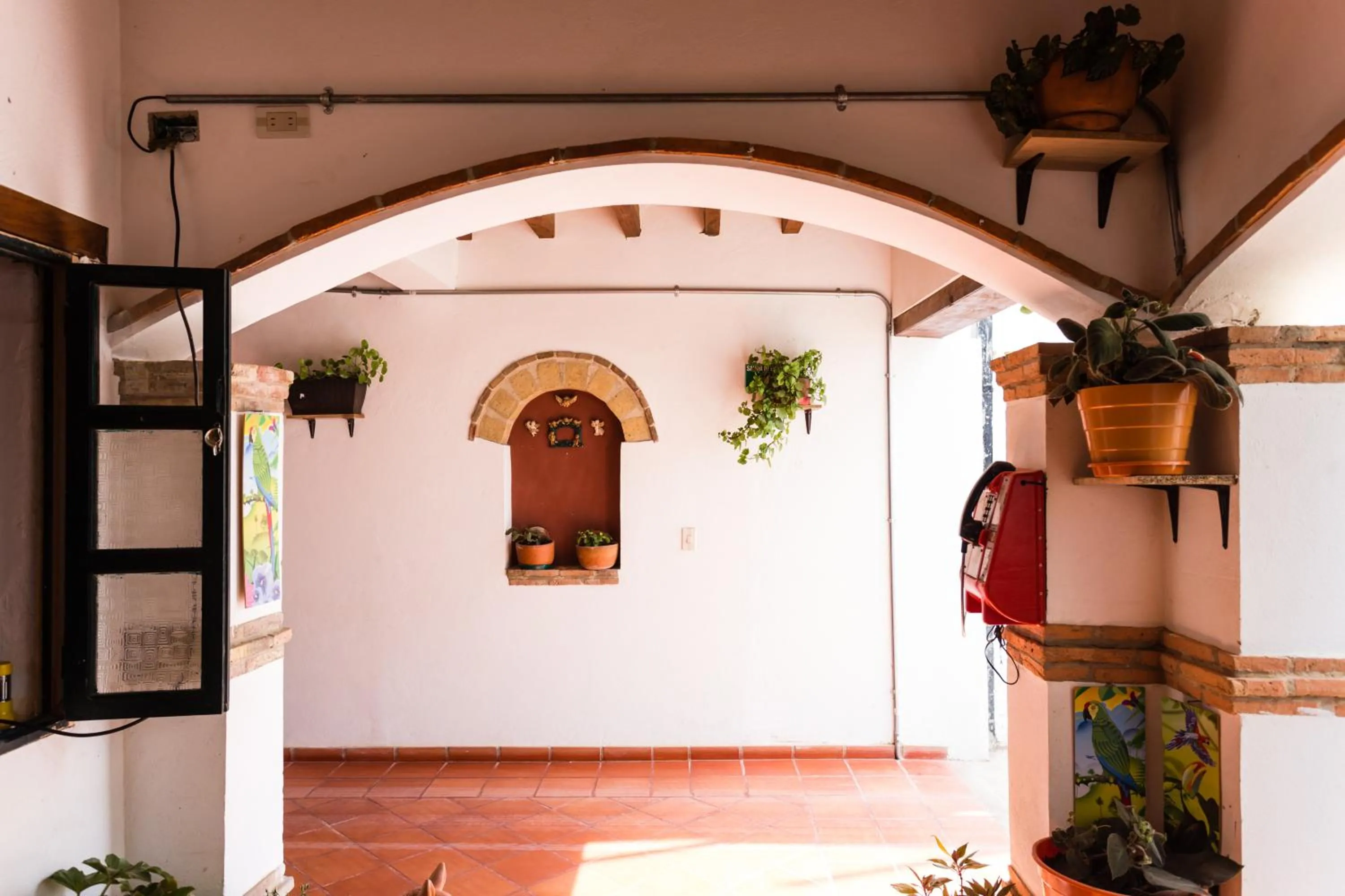 Lobby or reception in La Posada Pyg