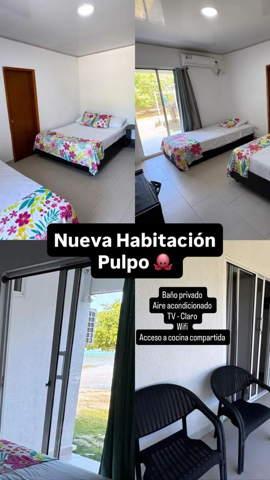 Bed in Posada Old Town Bay
