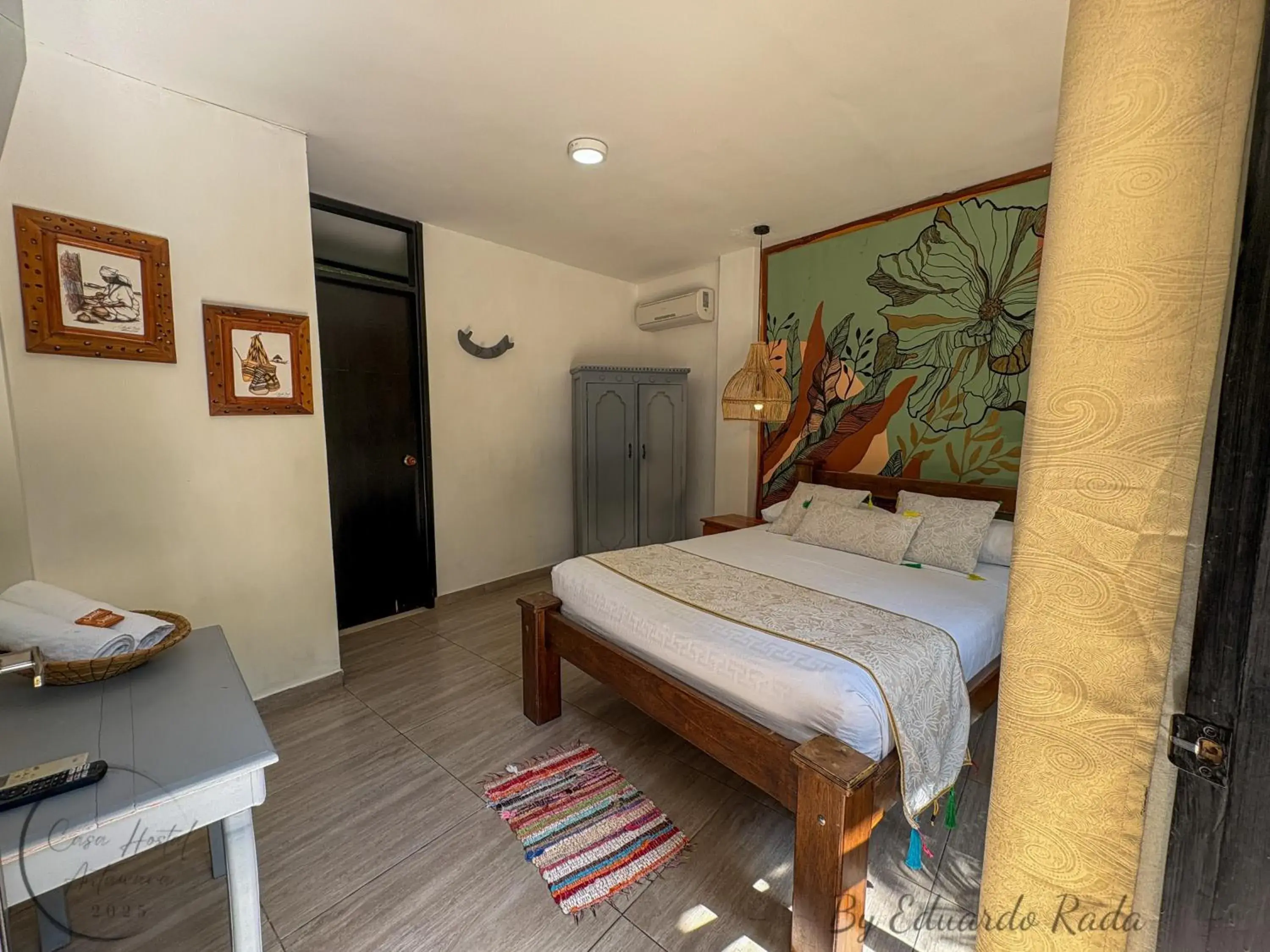 Double Room with Garden View in Hostal Antawara Tayrona Double Room with Garden View in Hostal Antawara Tayrona