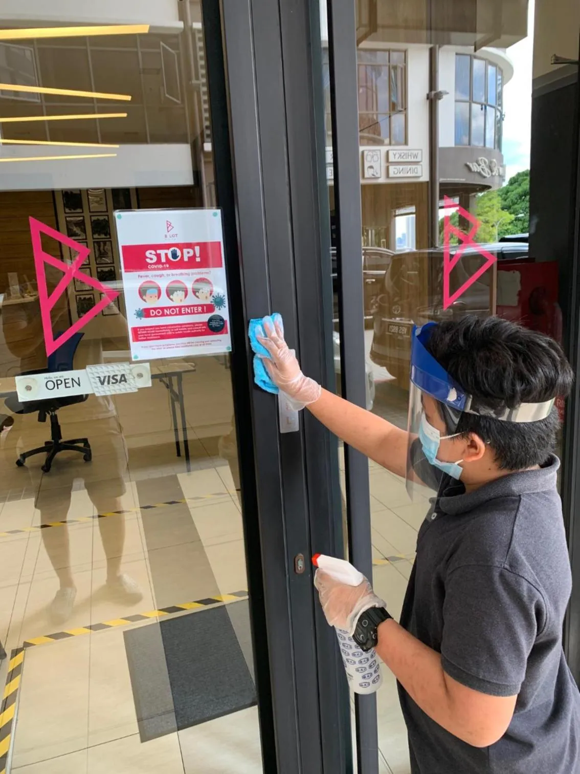 Staff in B Lot Hotel