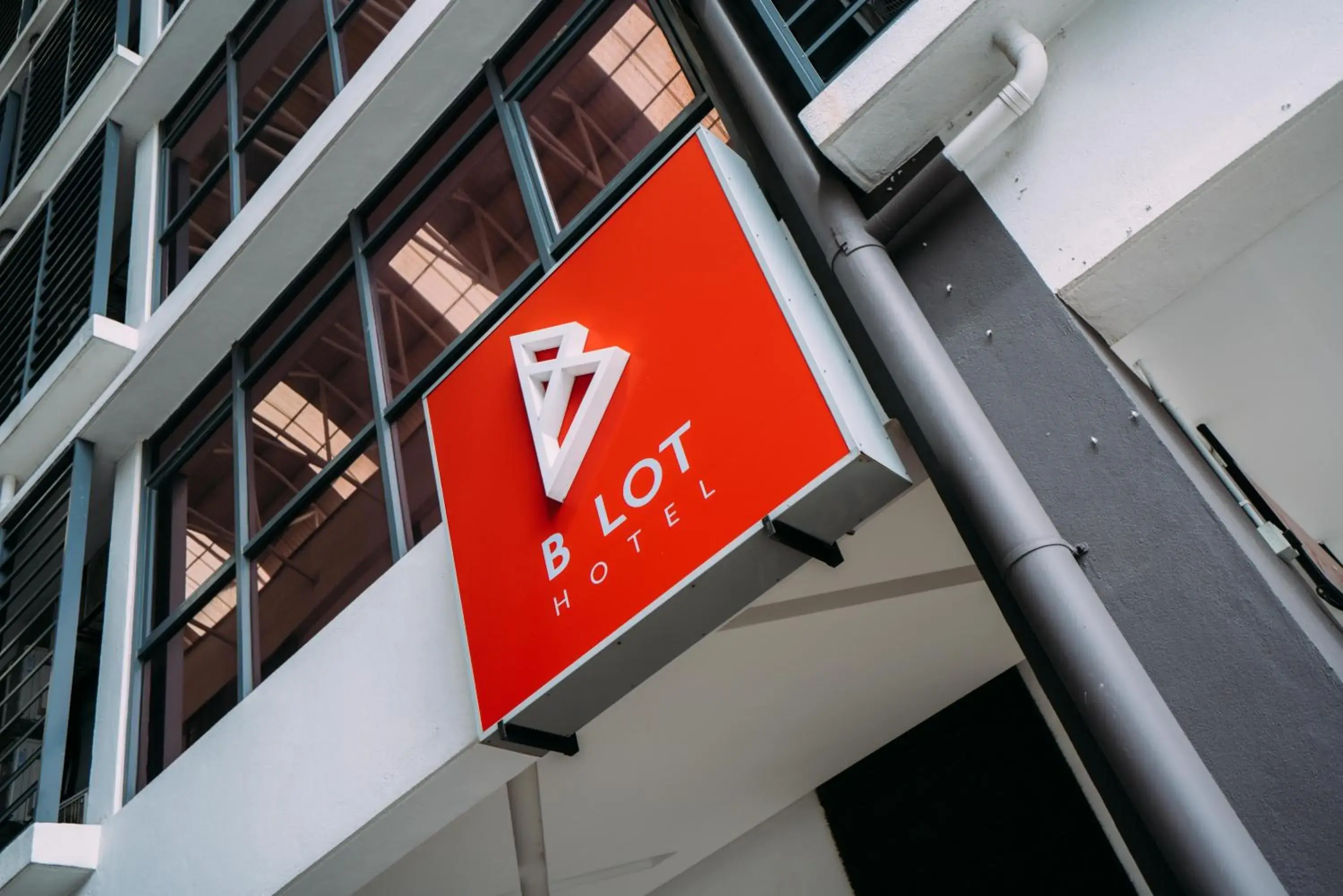 Facade/entrance in B Lot Hotel Facade/entrance in B Lot Hotel