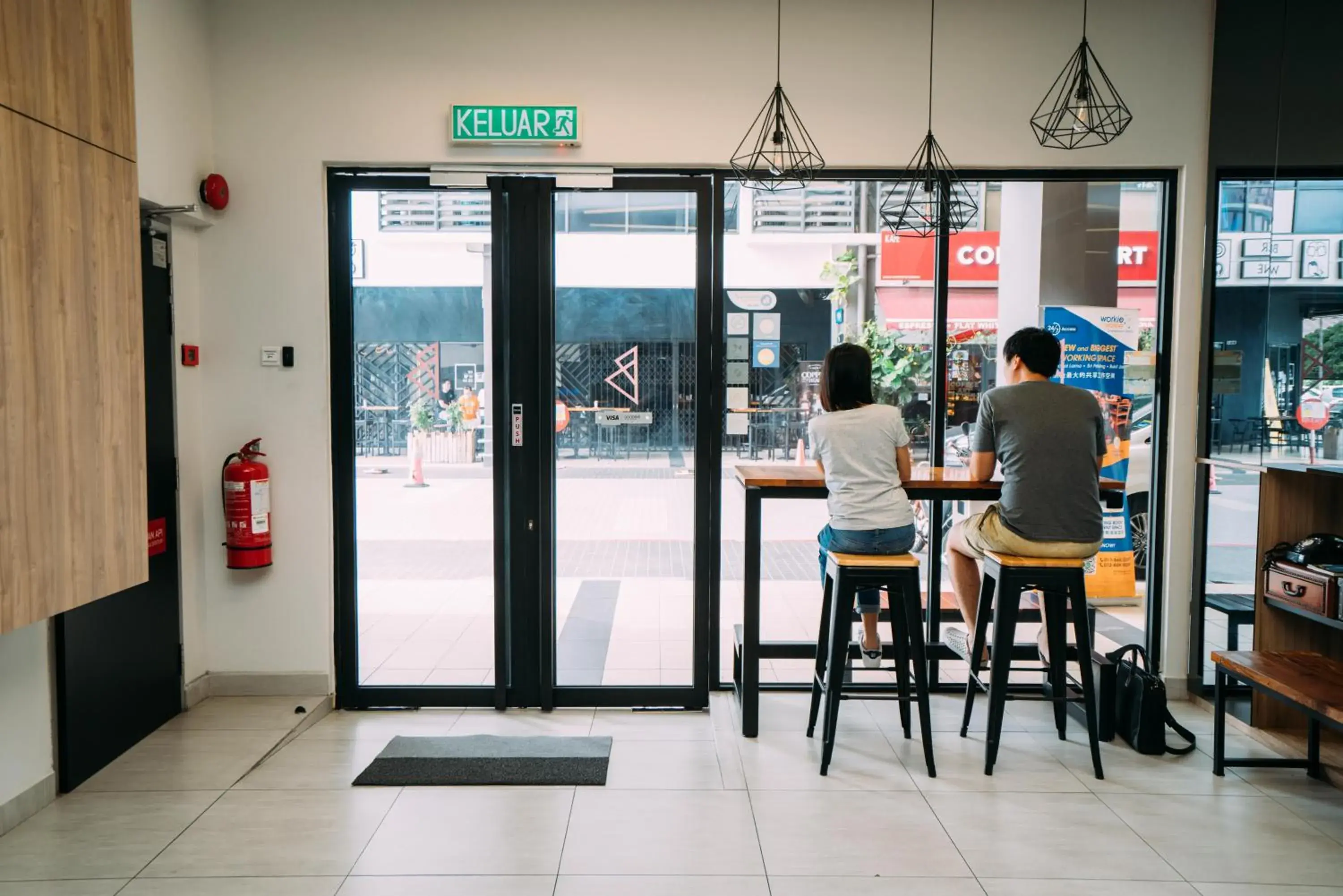 Facade/entrance in B Lot Hotel Facade/entrance in B Lot Hotel