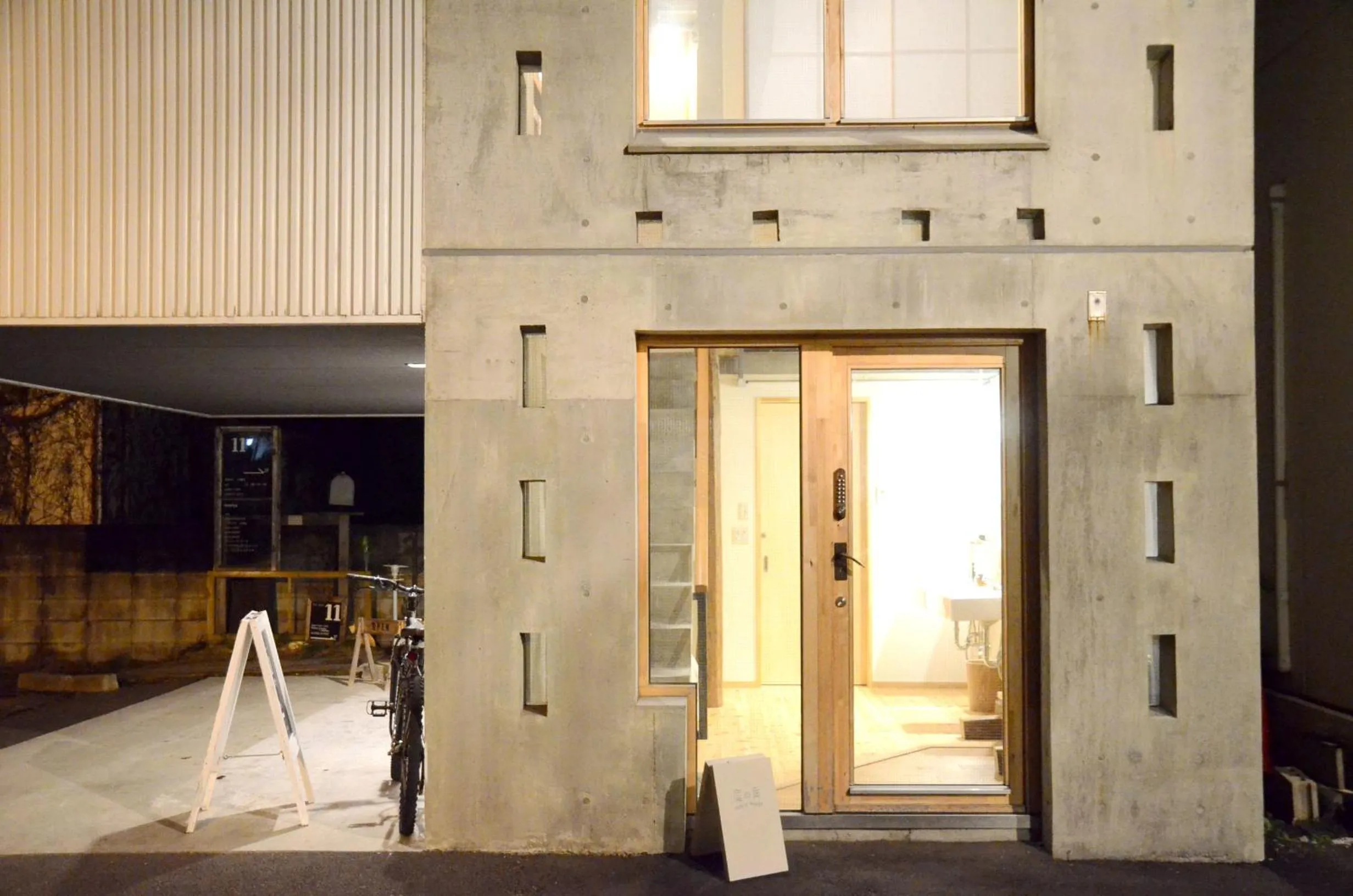 Facade/entrance in Sai no Tsuno Guest House