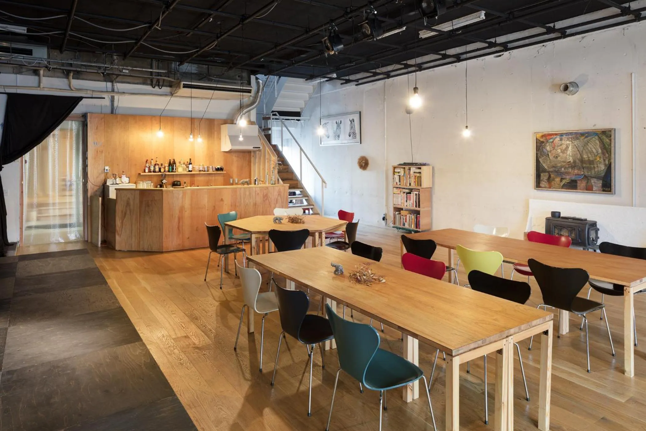 Lobby or reception in Sai no Tsuno Guest House