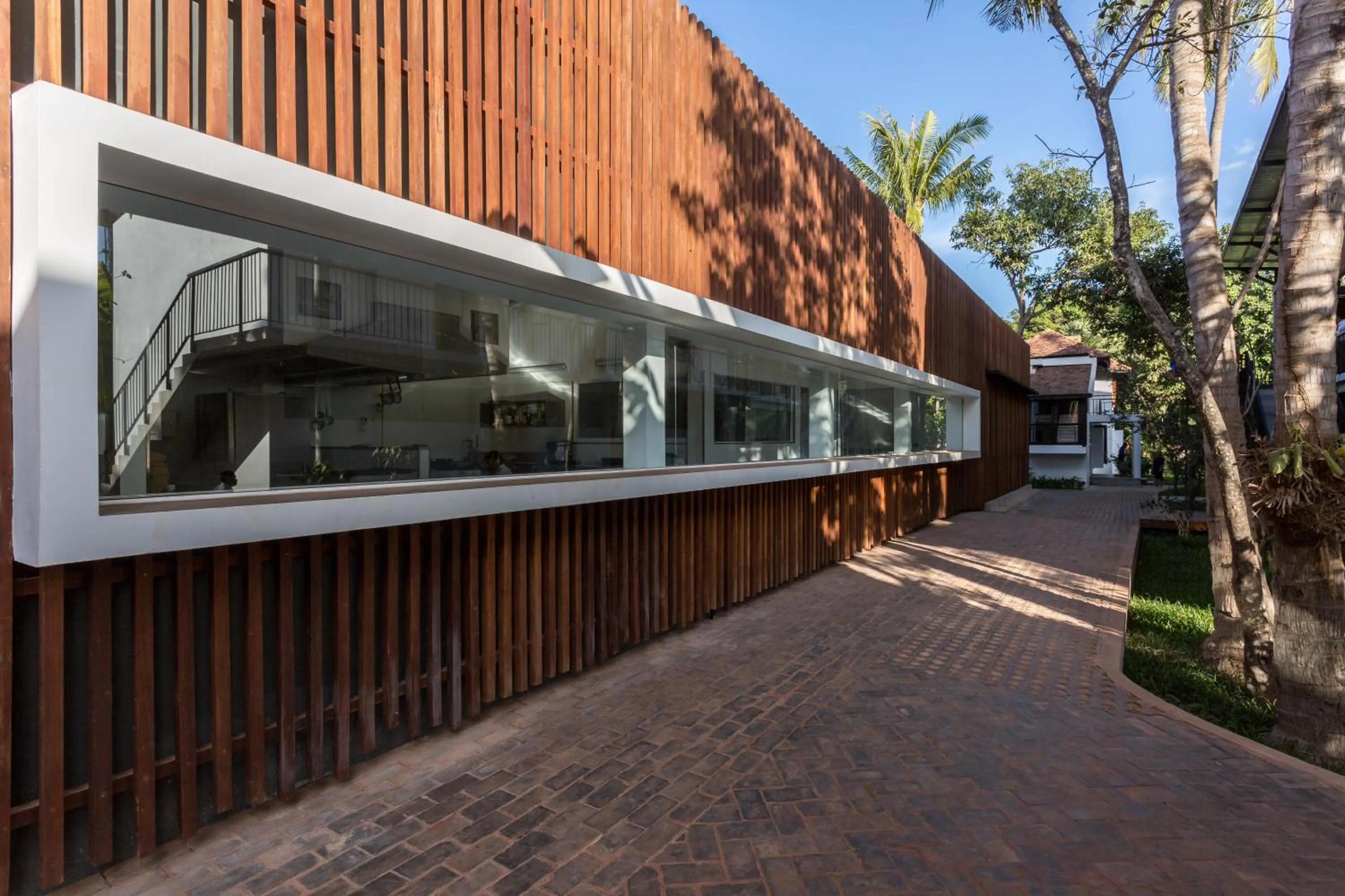 Property building in Sala Baï Hotel & Restaurant School