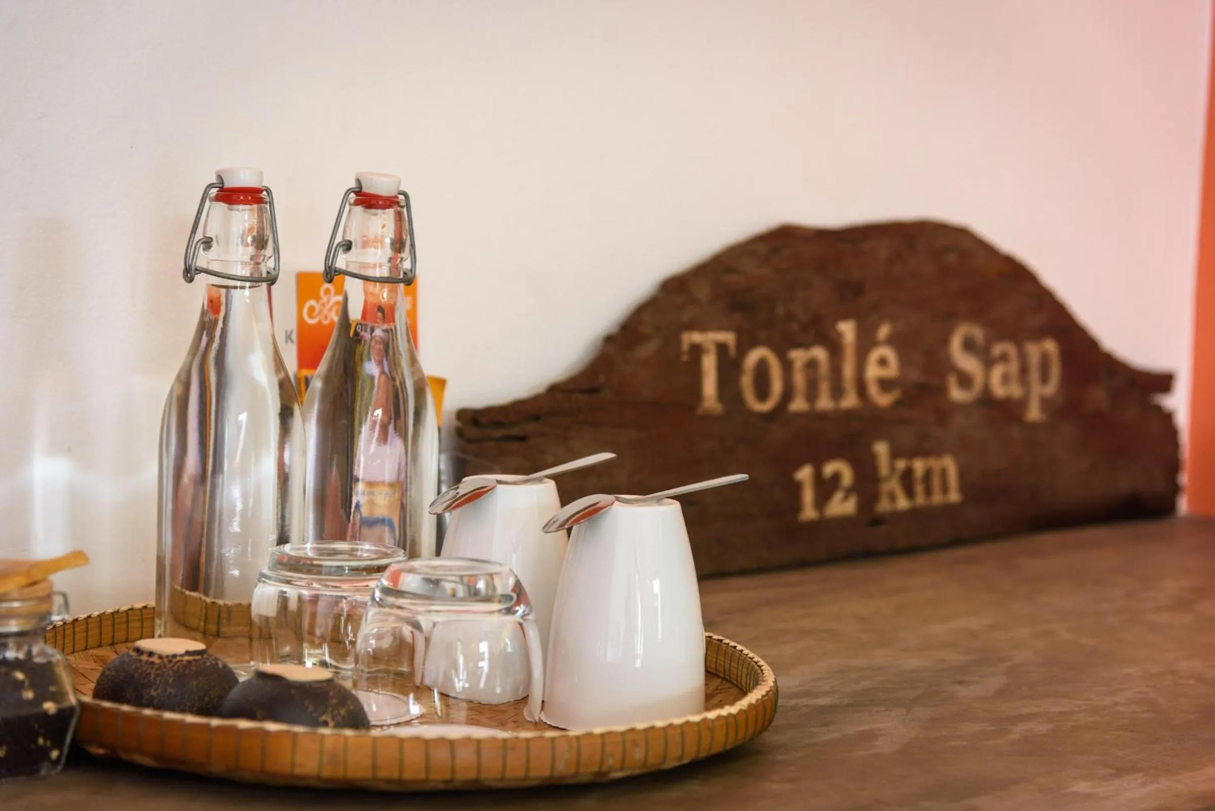 Drinks in Sala Baï Hotel & Restaurant School