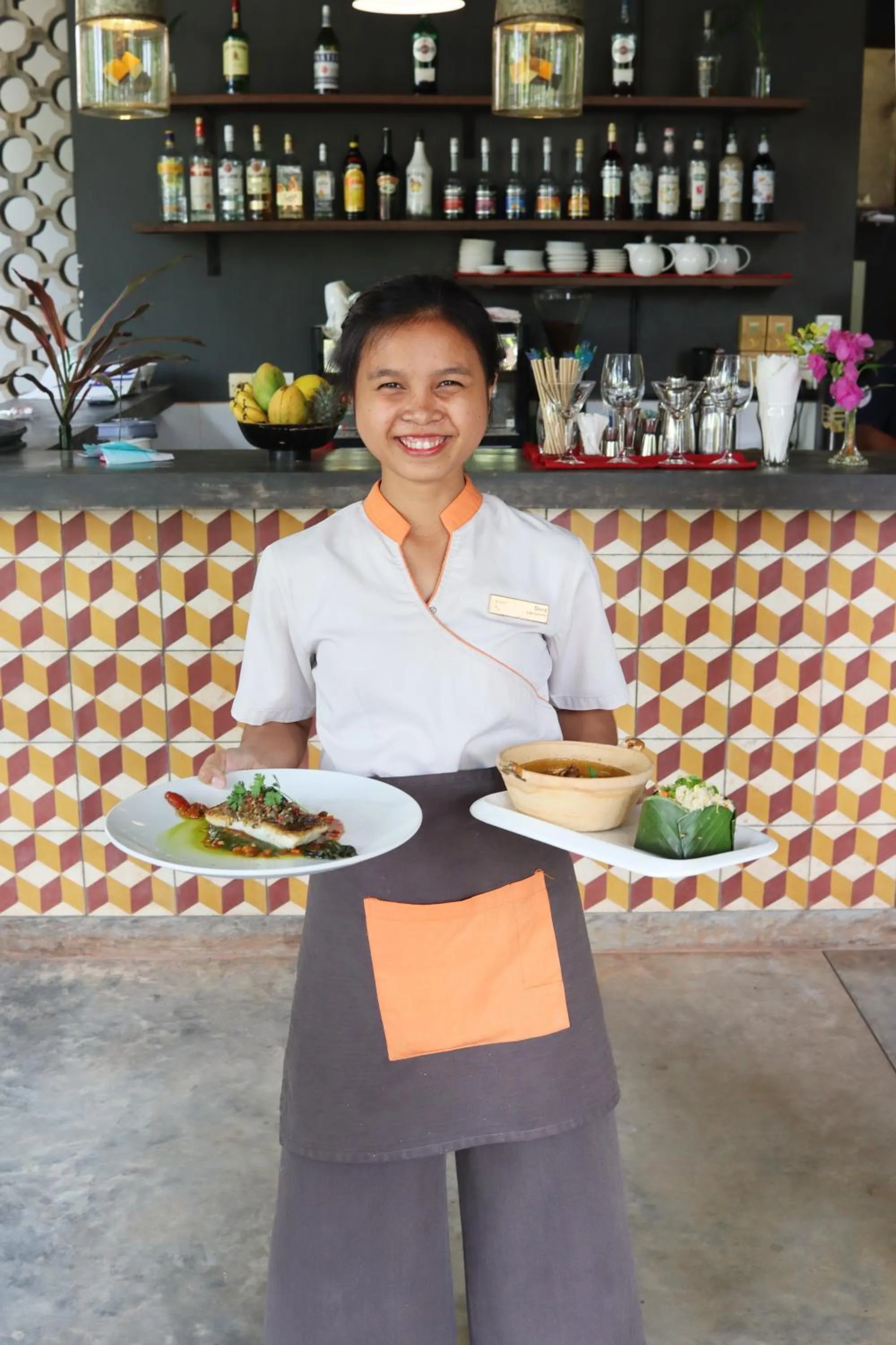 Restaurant/places to eat in Sala Baï Hotel & Restaurant School