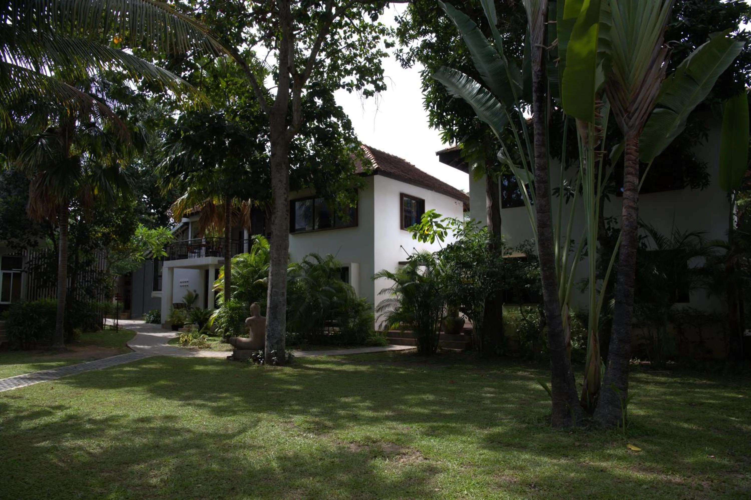Garden in Sala Baï Hotel & Restaurant School