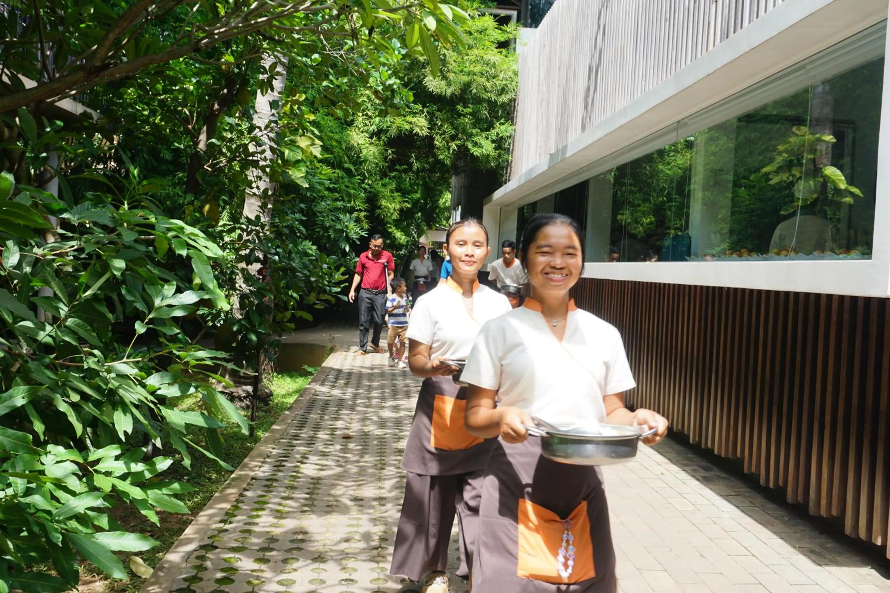 Restaurant/places to eat in Sala Baï Hotel & Restaurant School