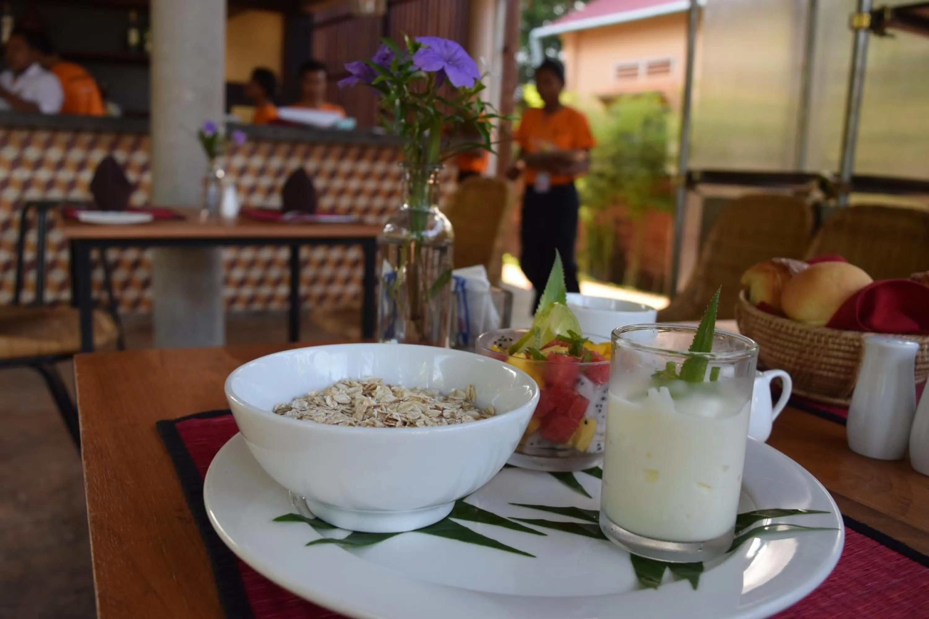 Restaurant/places to eat in Sala Baï Hotel & Restaurant School