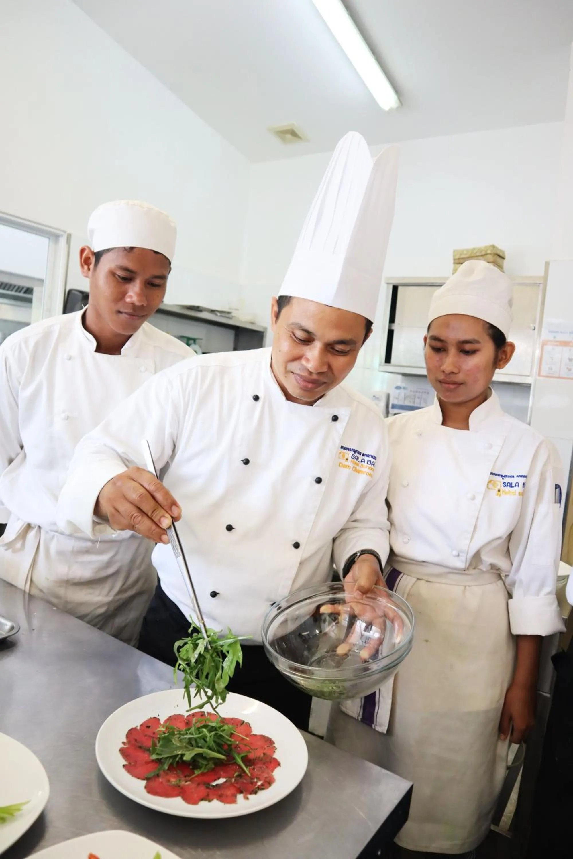 Restaurant/places to eat in Sala Baï Hotel & Restaurant School