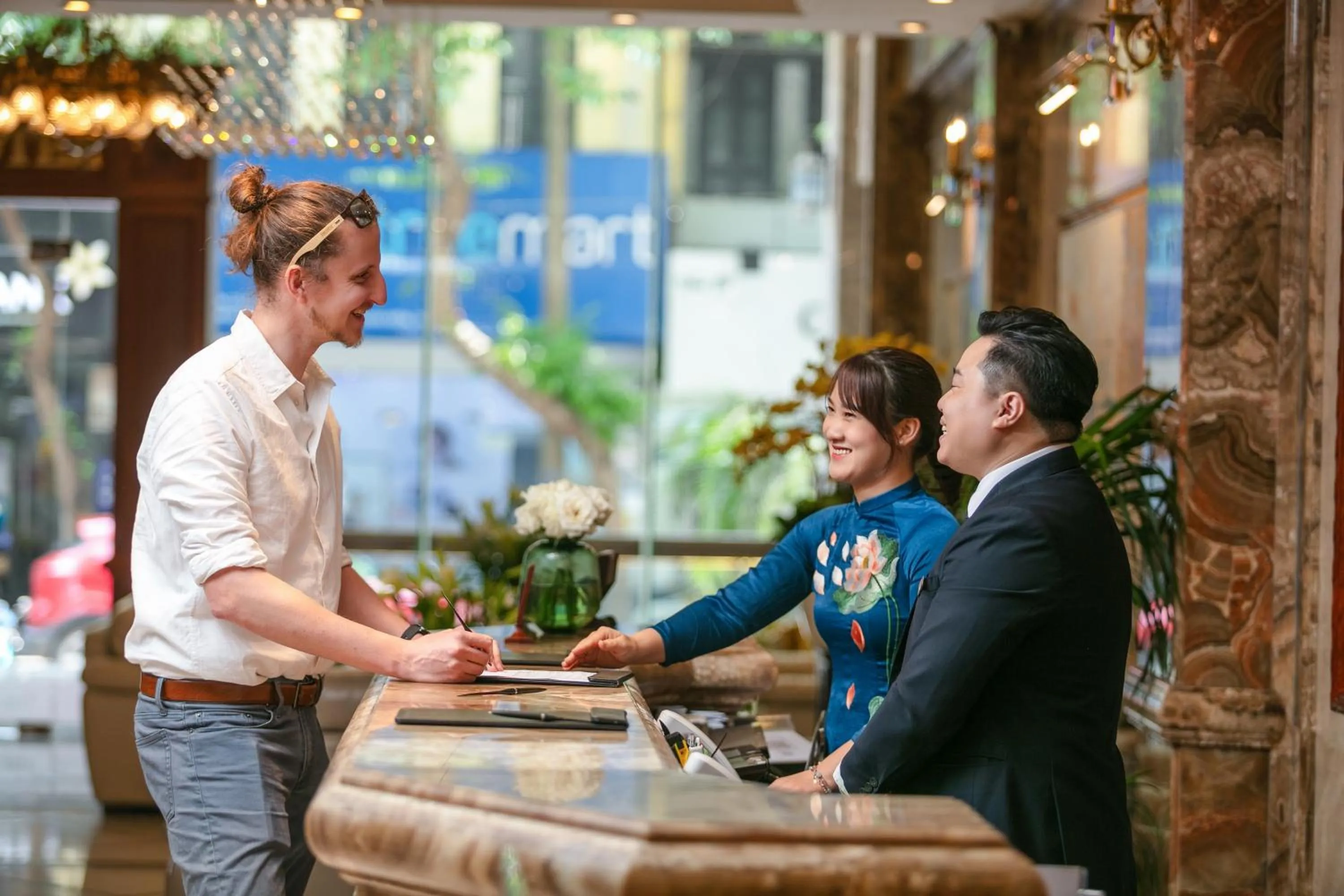 Staff in The Light Hotel