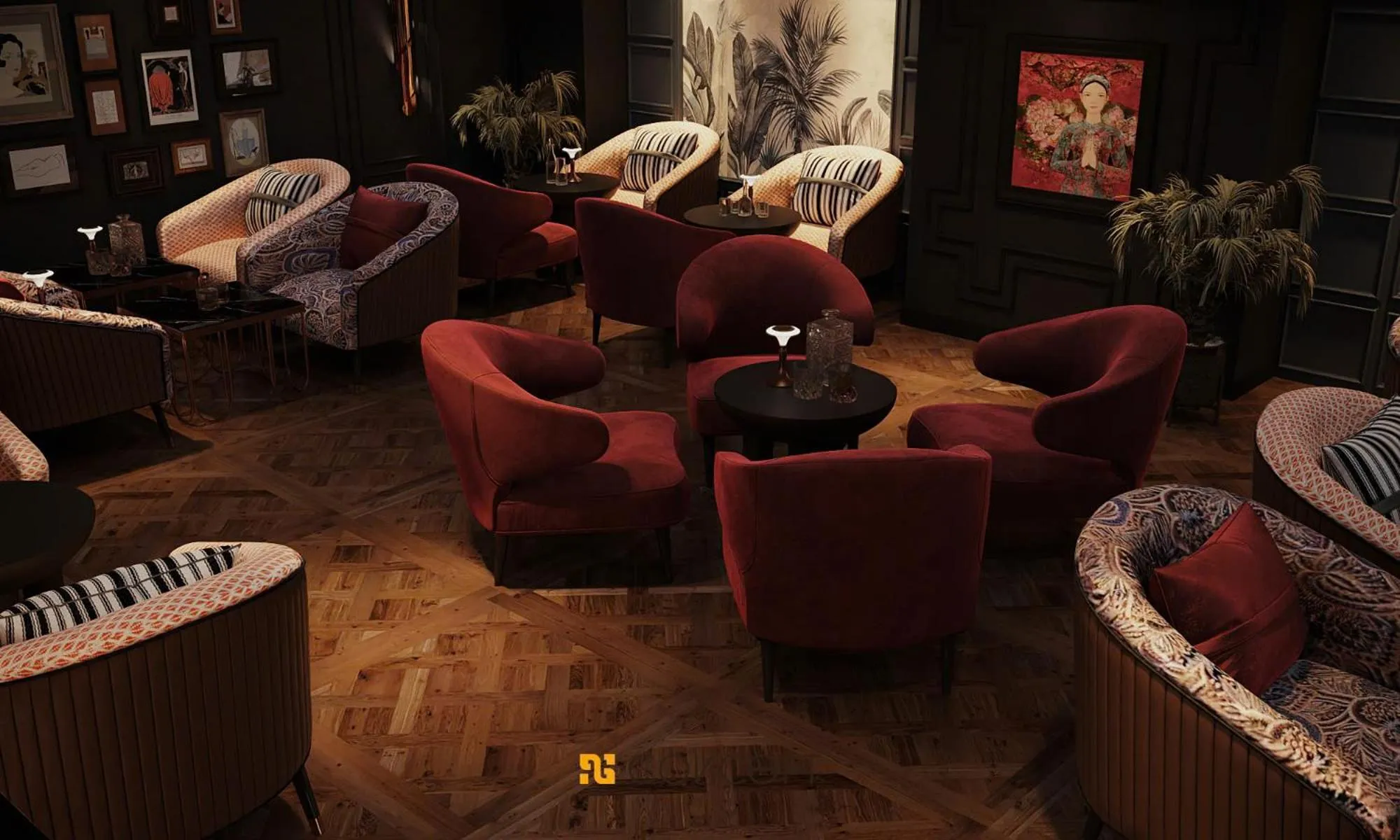 Lounge or bar in The Light Hotel