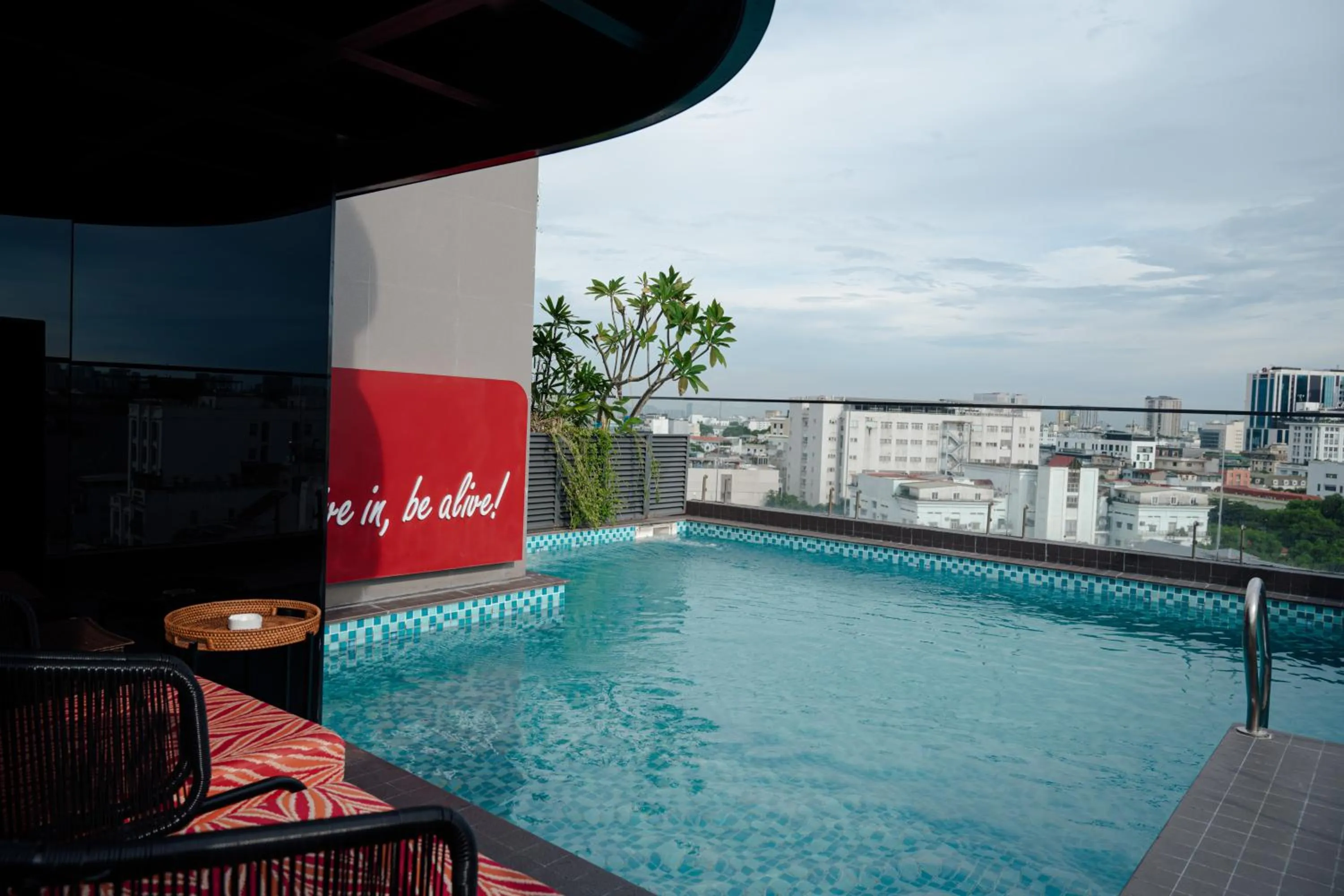 Swimming pool in Champton Hanoi Hotel