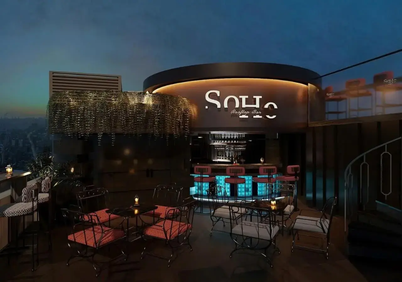 Lounge or bar in Champton Hanoi Hotel Lounge or bar in Champton Hanoi Hotel