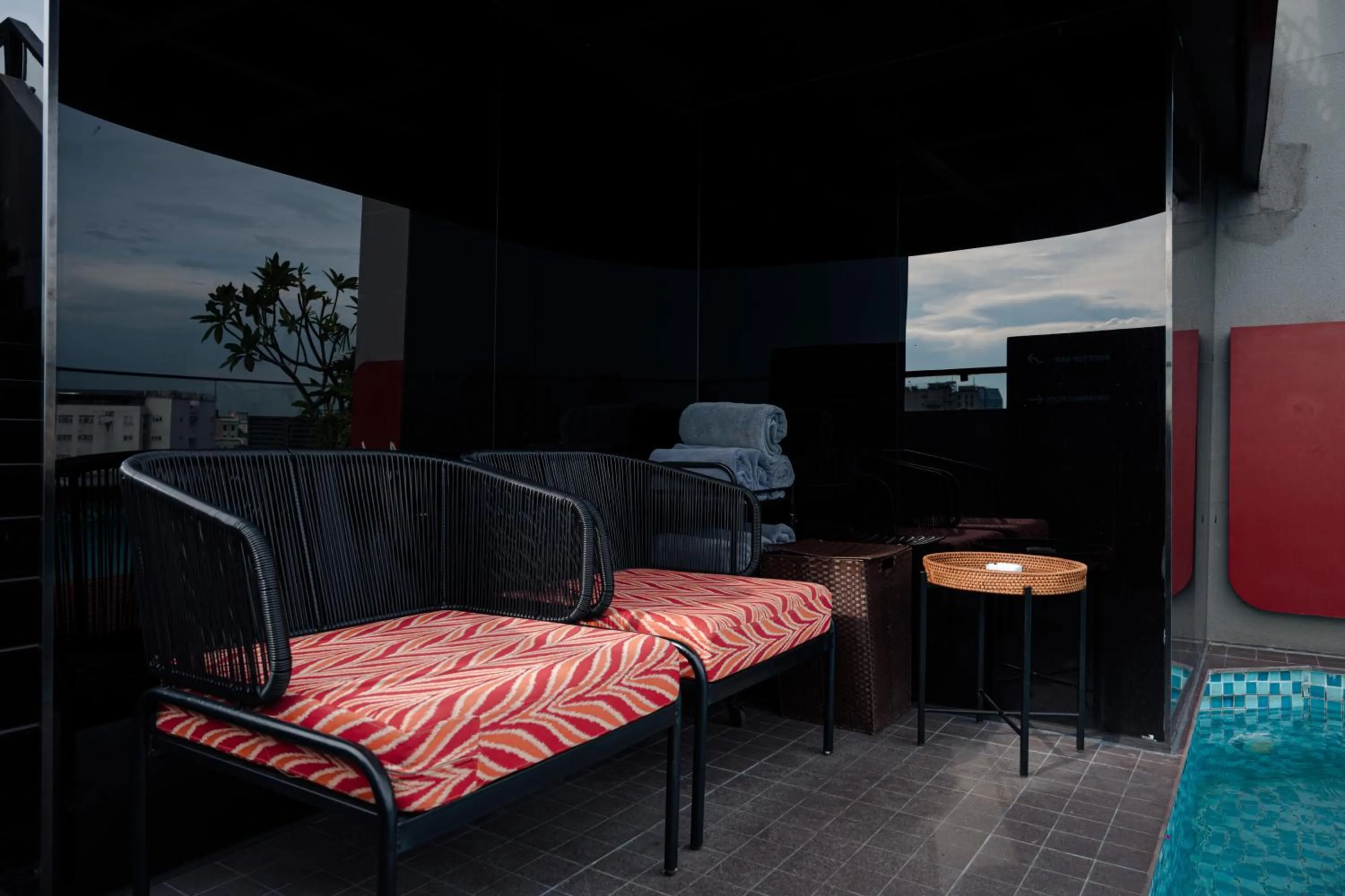 Swimming pool in Champton Hanoi Hotel