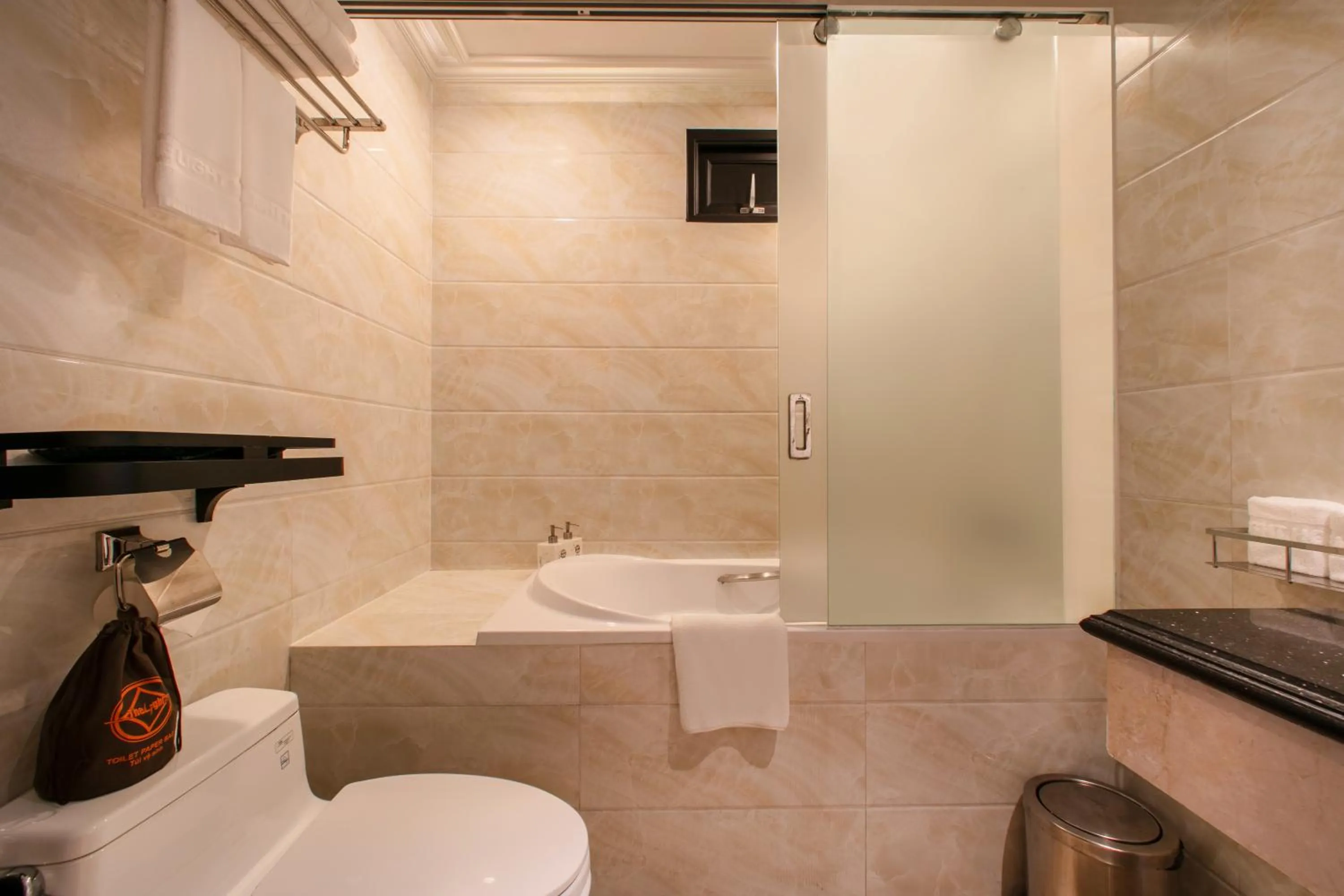 Bathroom in Champton Hanoi Hotel