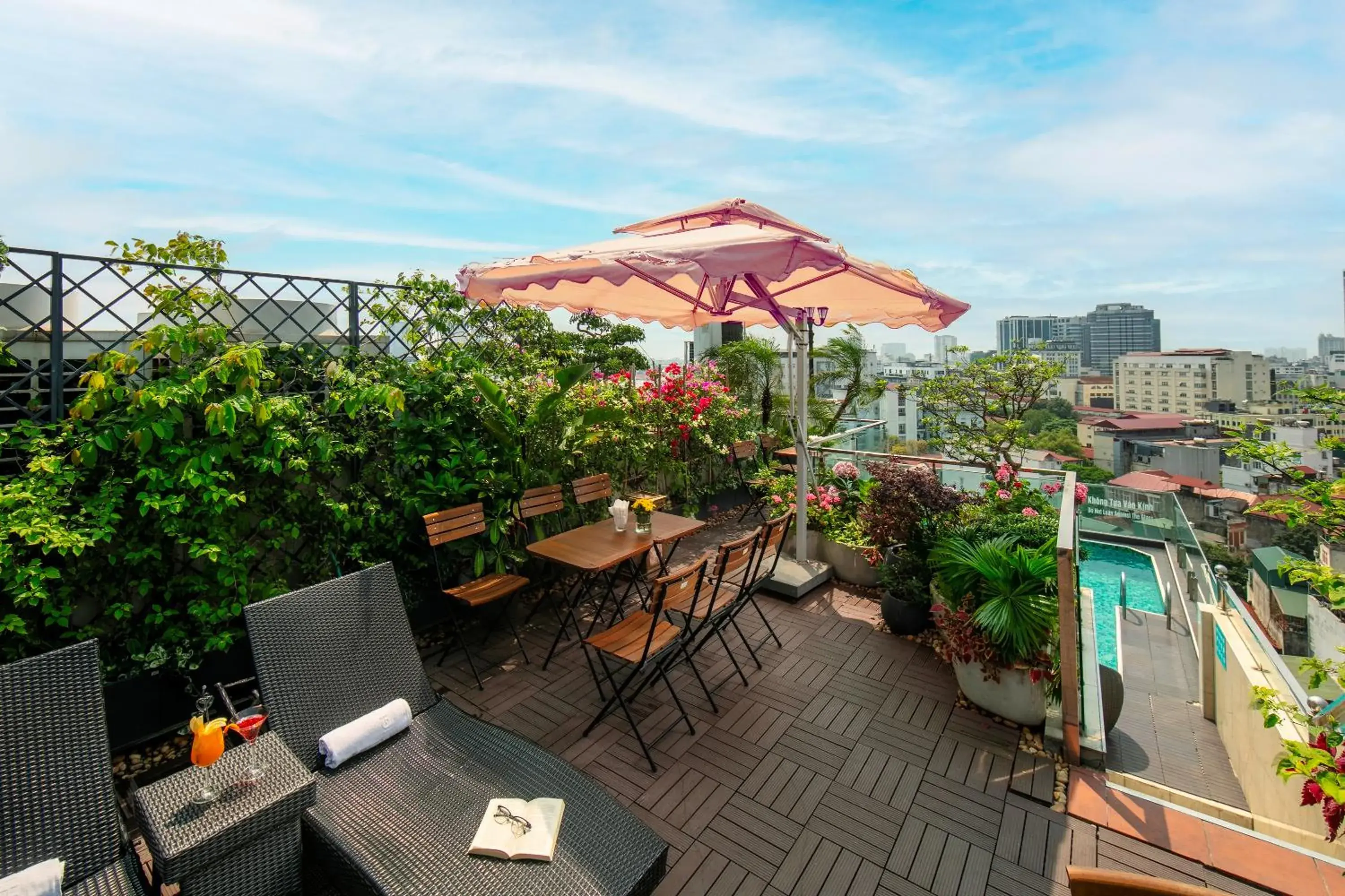 City view in The Light Hotel City view in The Light Hotel