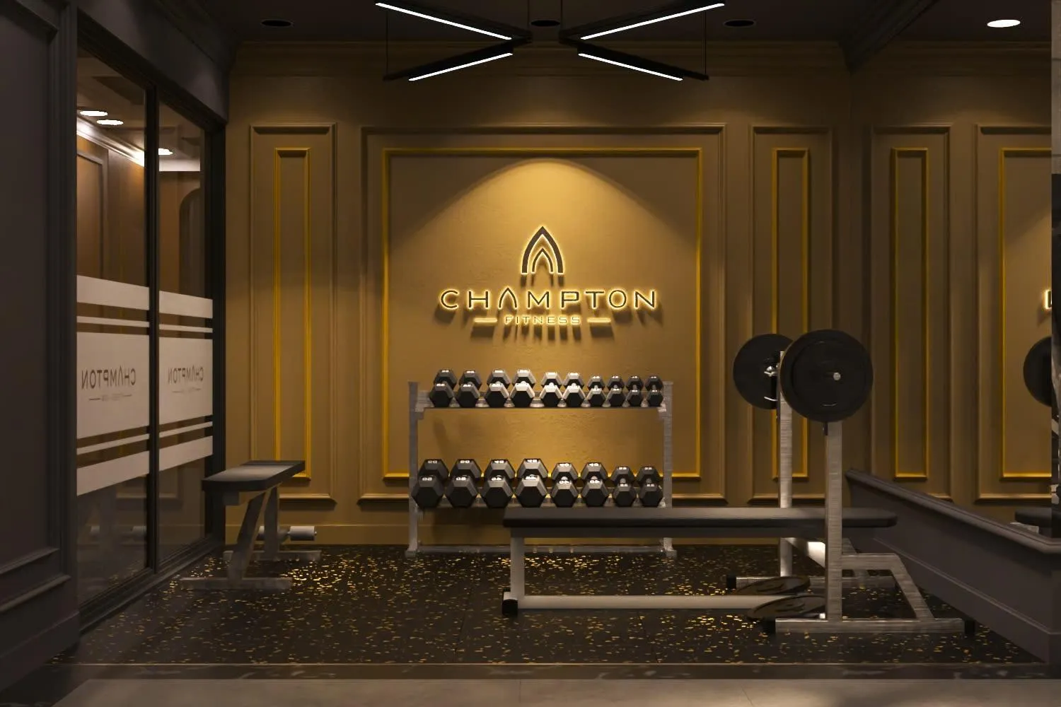 Fitness centre/facilities in The Light Hotel