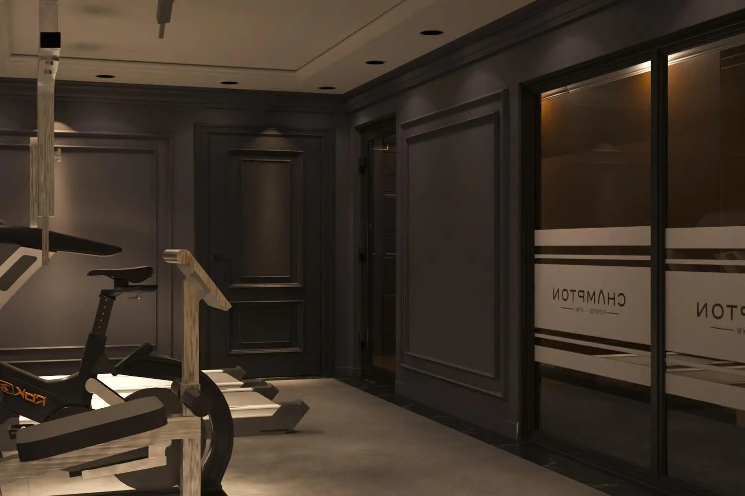 Fitness centre/facilities in The Light Hotel