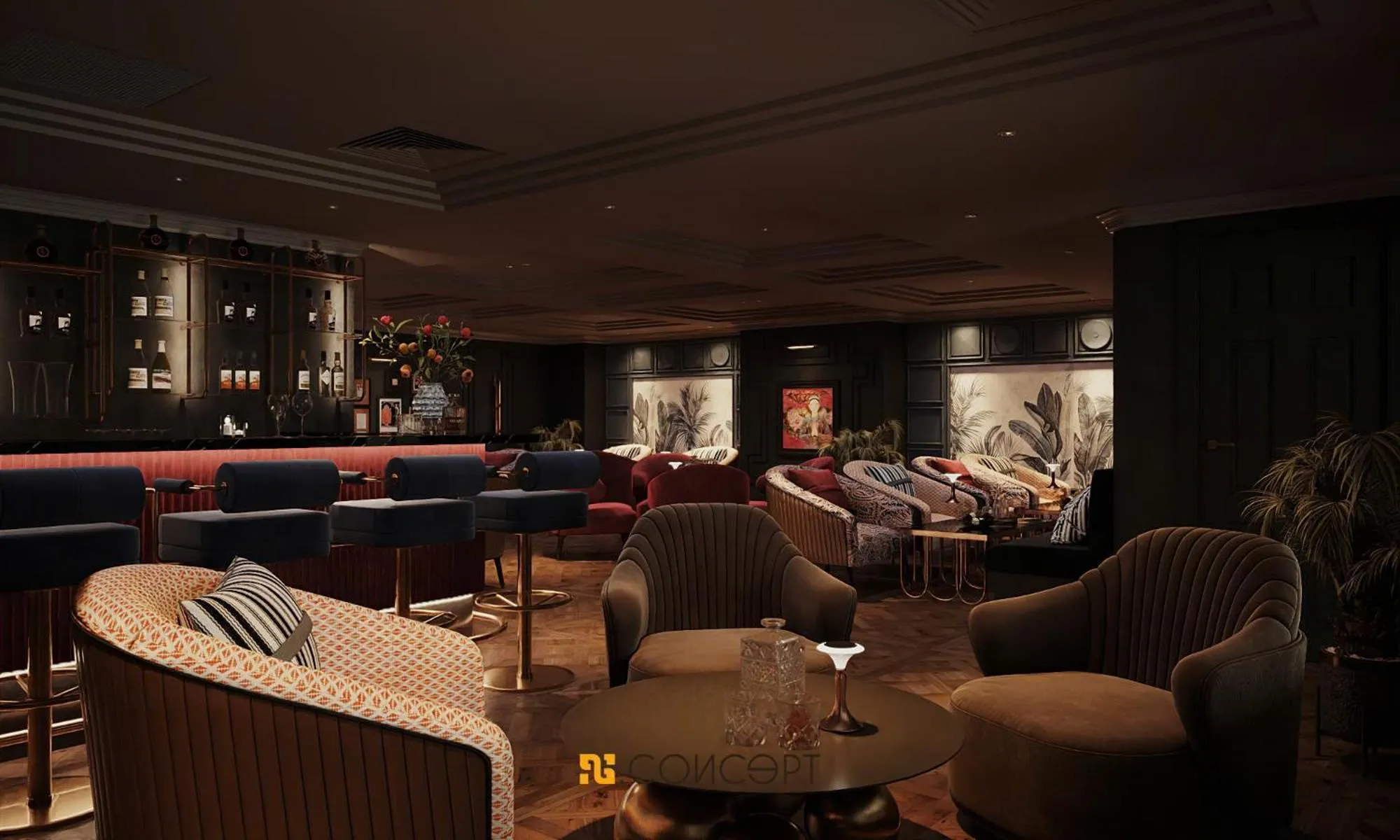 Lounge or bar in The Light Hotel