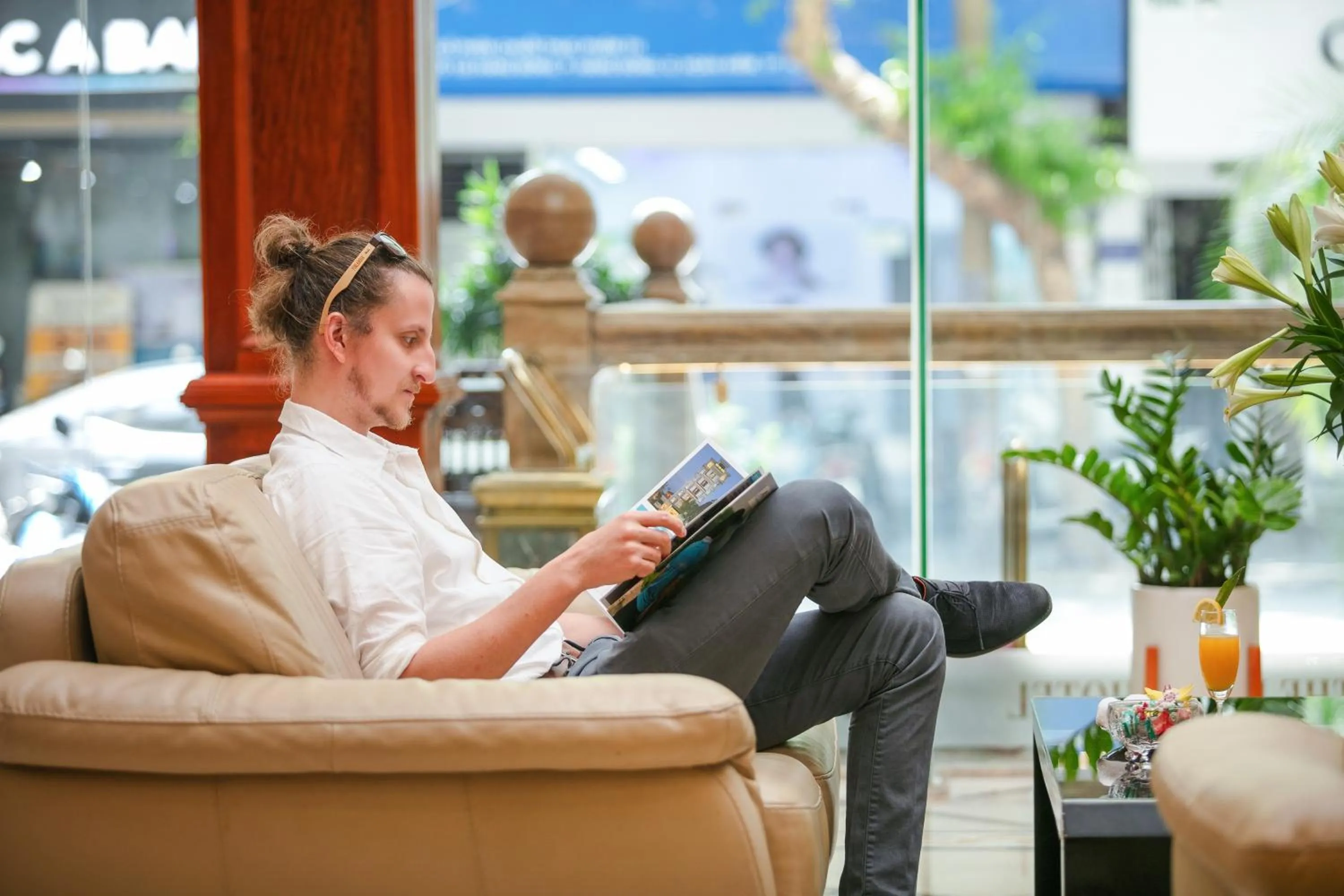 Lobby or reception in The Light Hotel