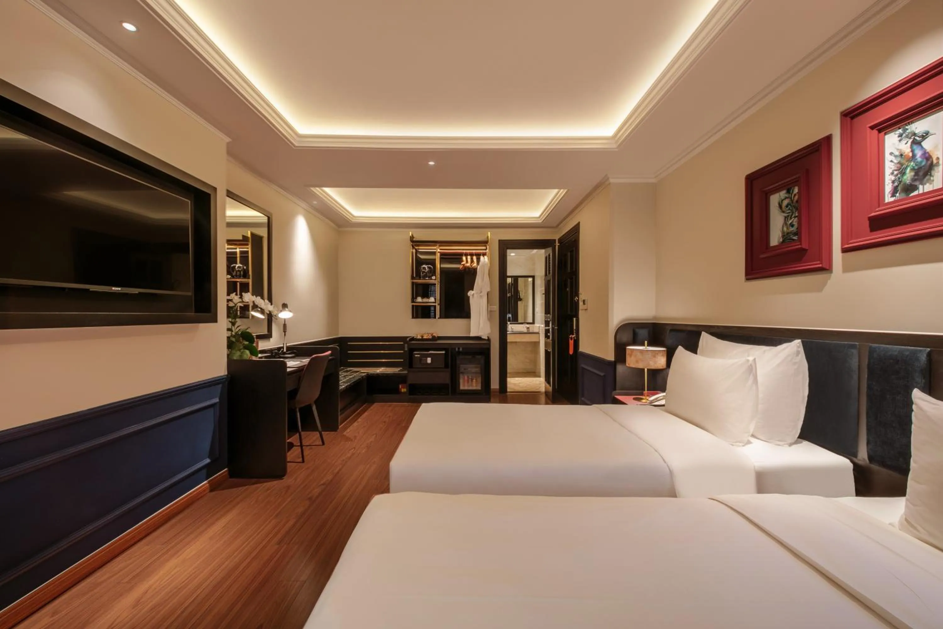 Bed in The Light Hotel