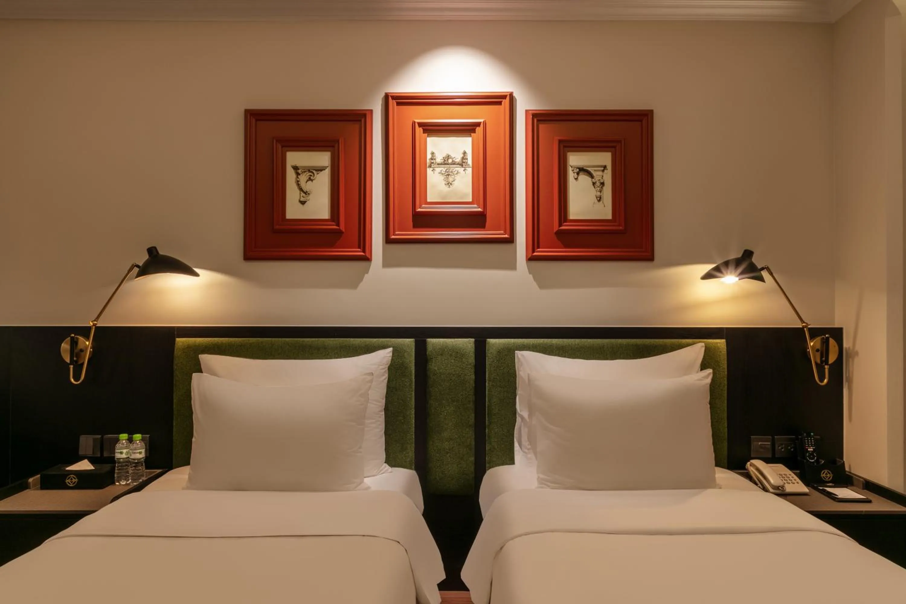 Bed in The Light Hotel