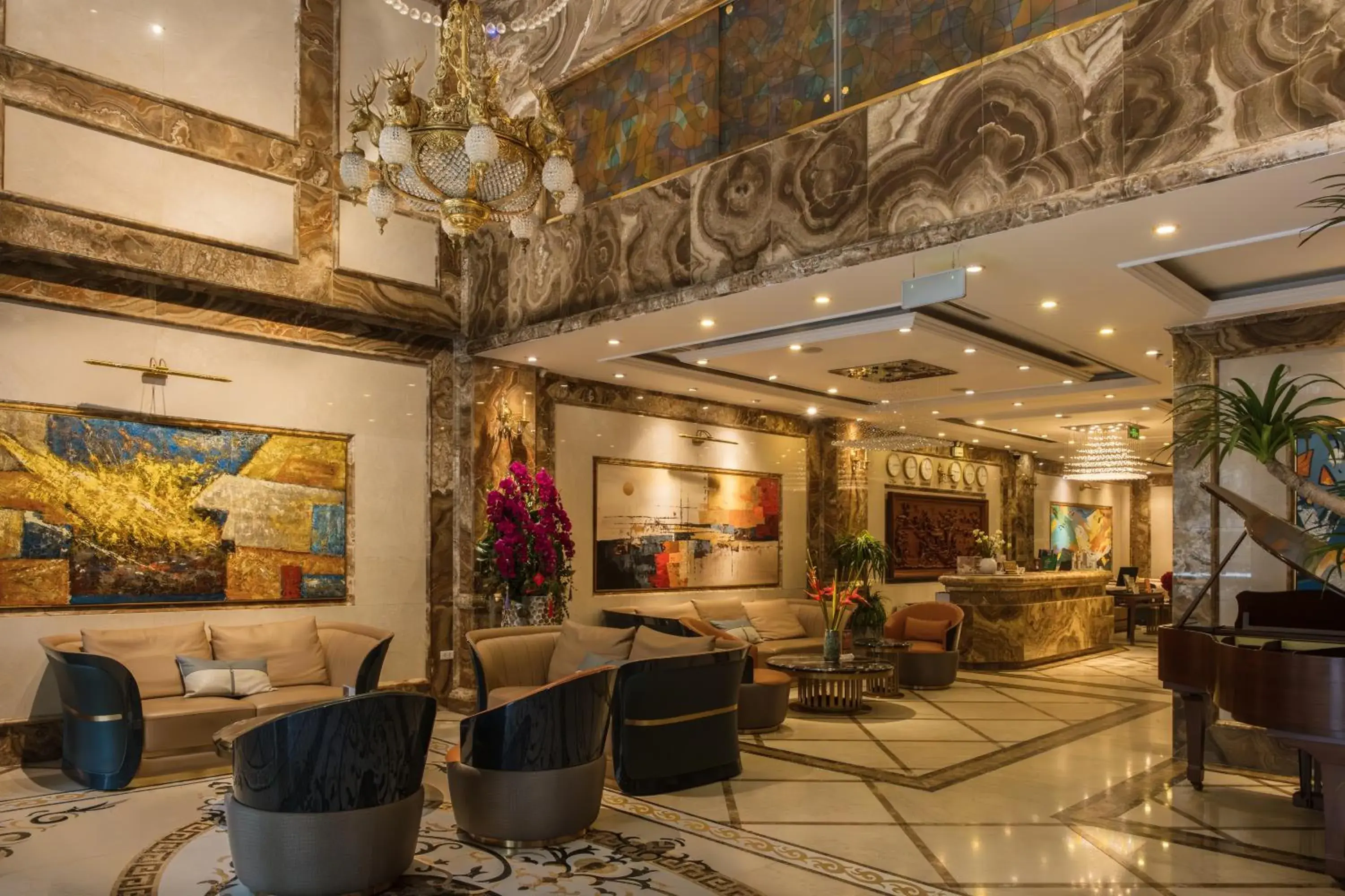 Lobby or reception in Champton Hanoi Hotel Lobby or reception in Champton Hanoi Hotel