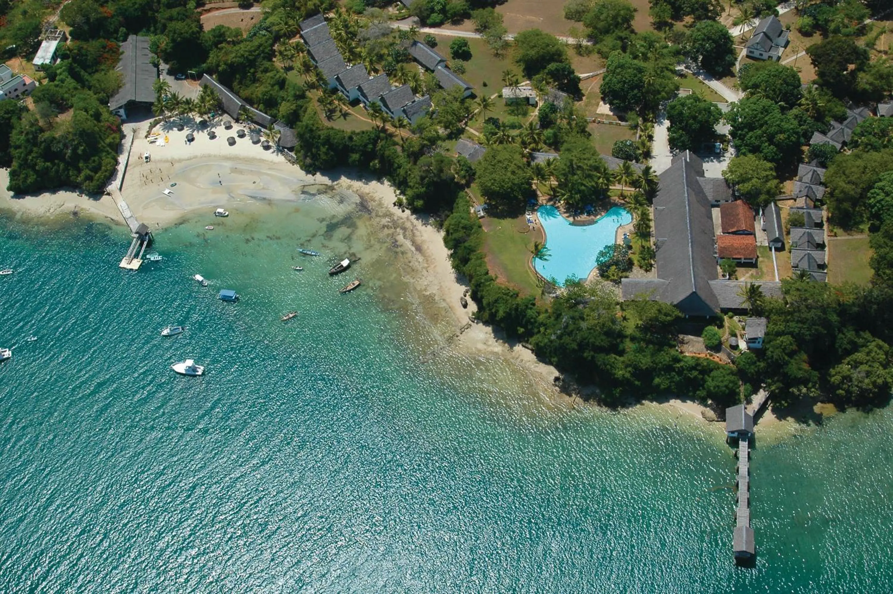 Bird's eye view in Mnarani Beach Club