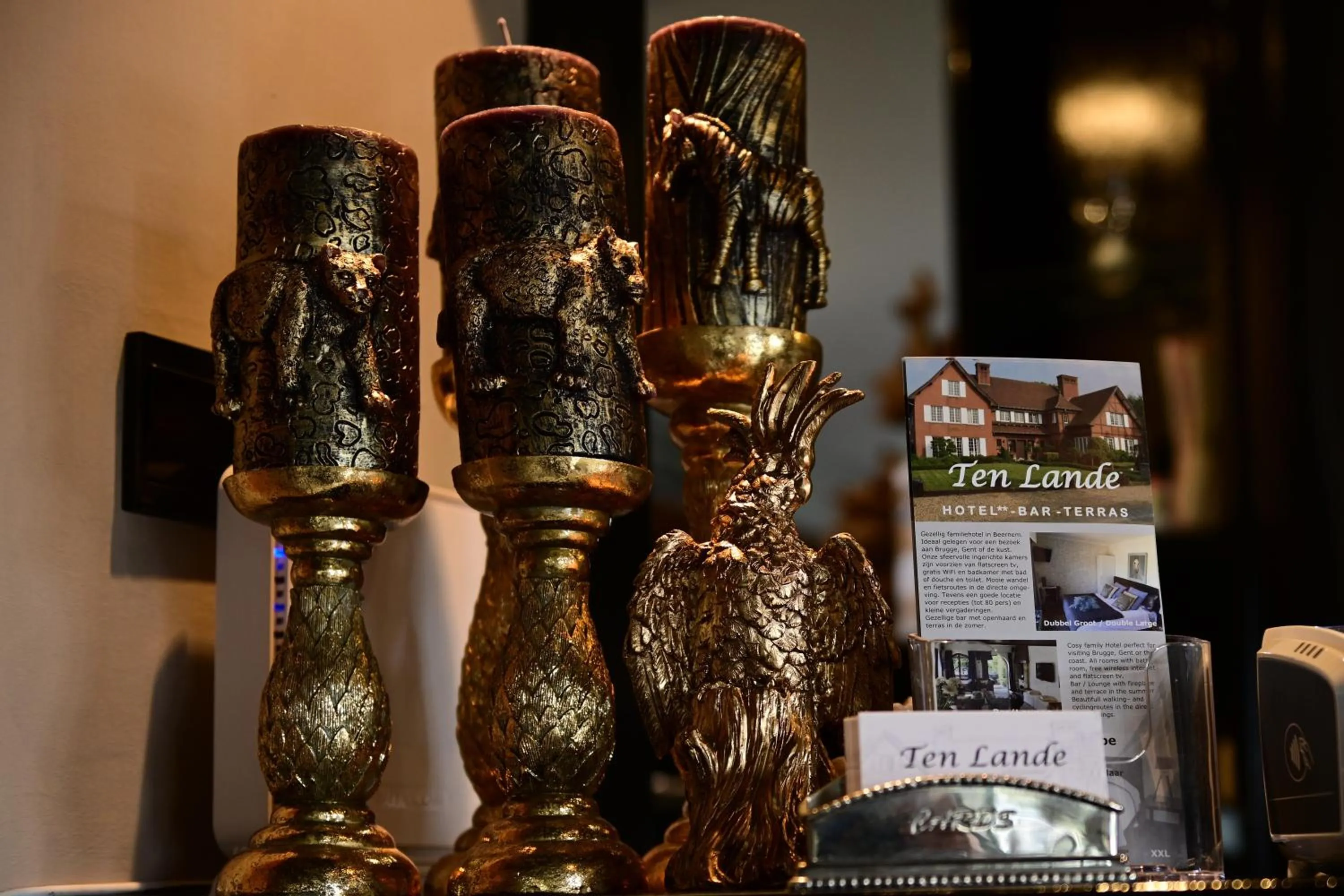 Communal lounge/ TV room in Hotel Ten Lande