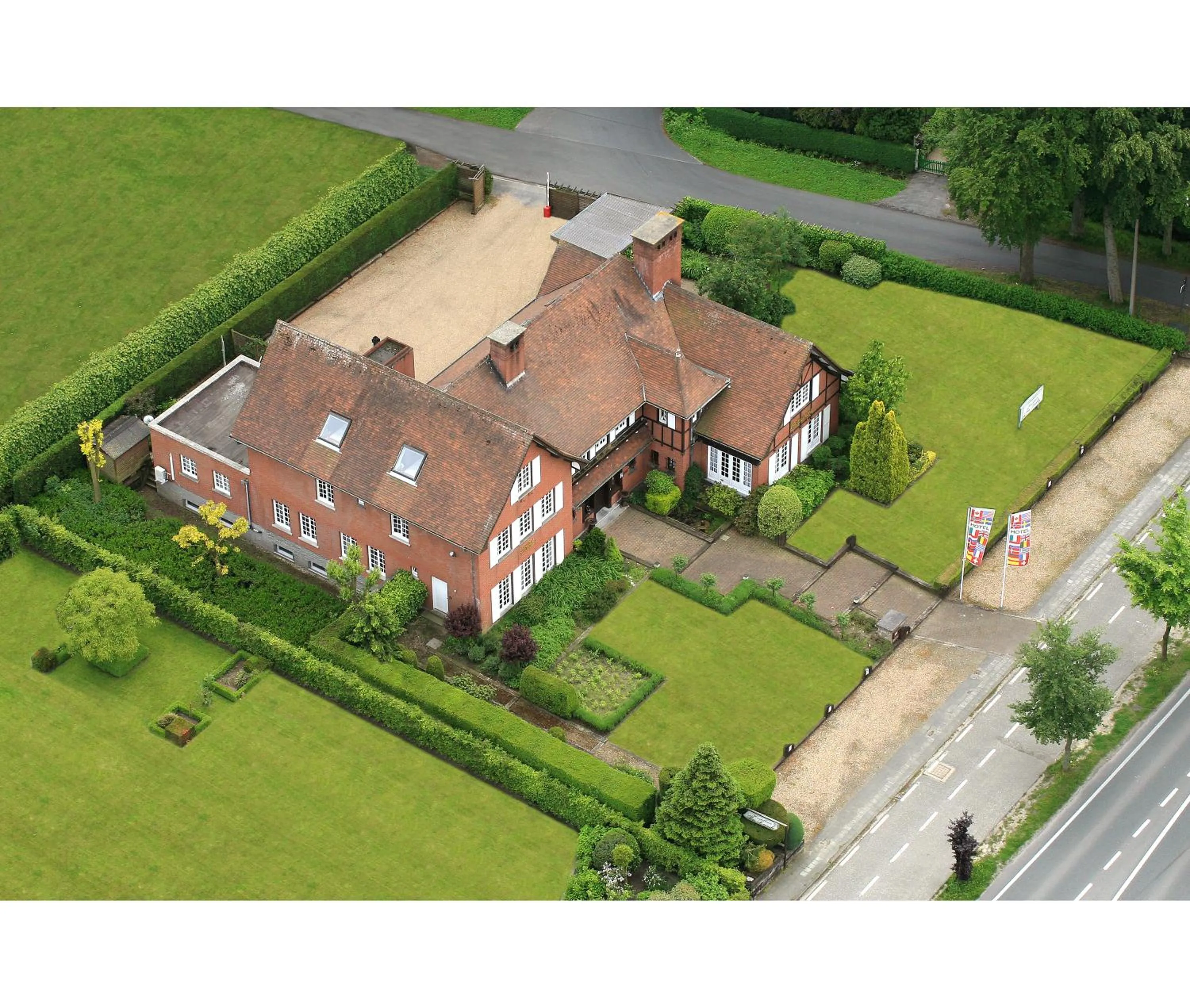 Bird's eye view in Hotel Ten Lande