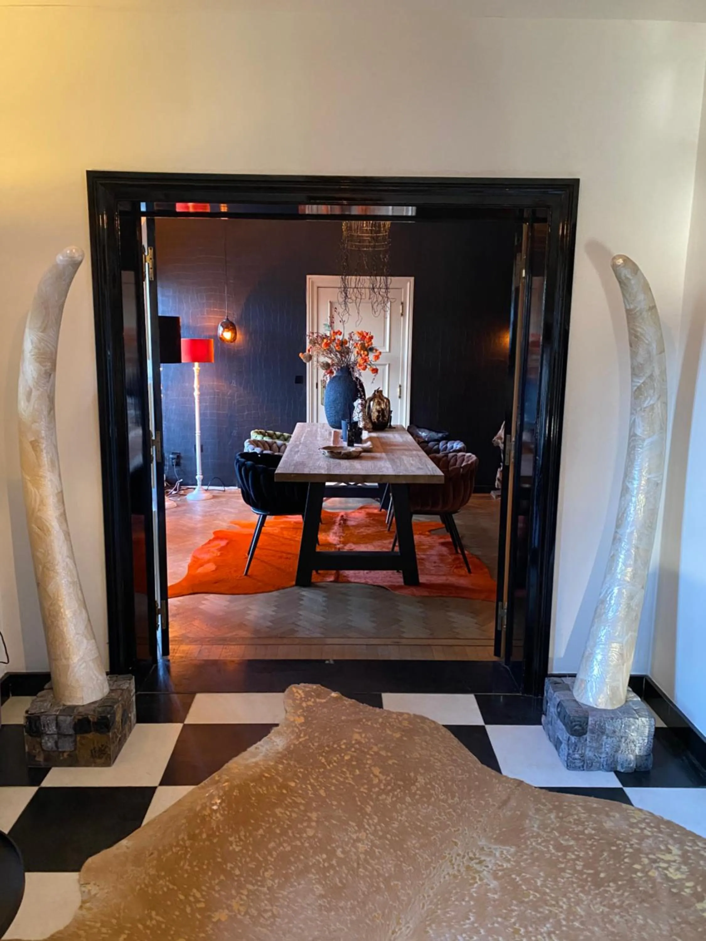 Meeting/conference room, Bed in Hotel Ten Lande