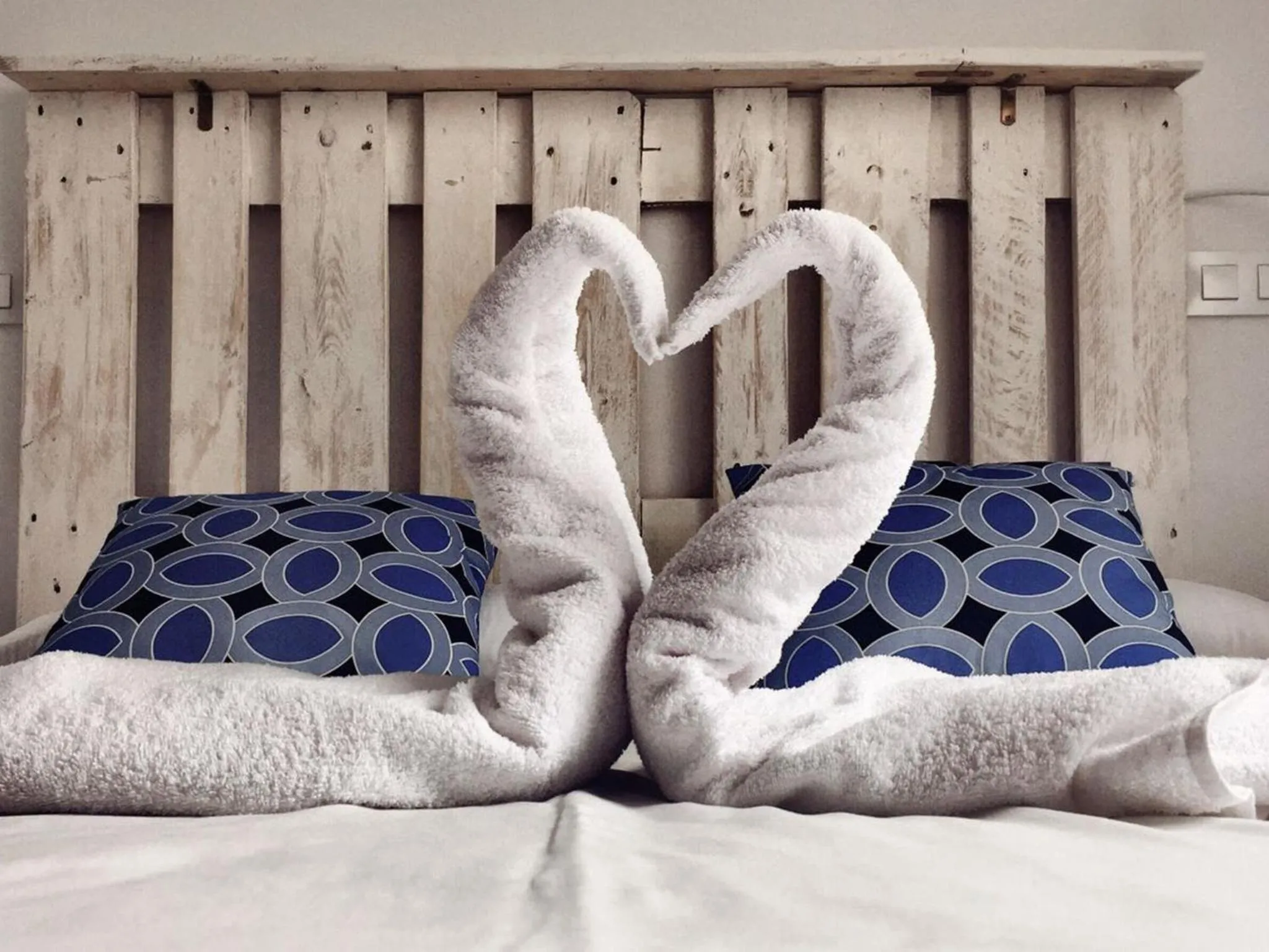 Bed in Hostal Ciempozuelos, cerca del Parque Warner y Madrid