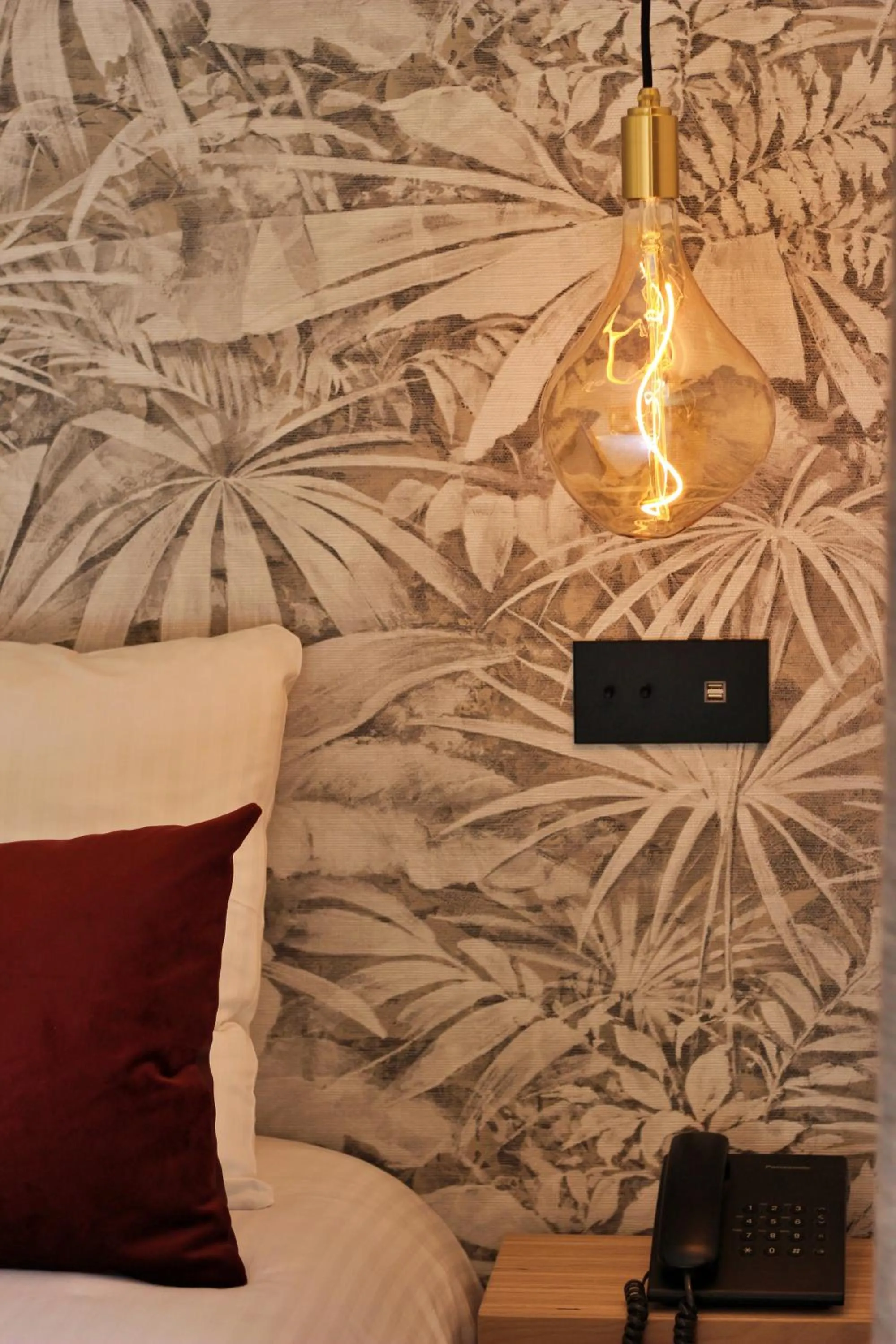 Decorative detail in Hotel Astoria Gent