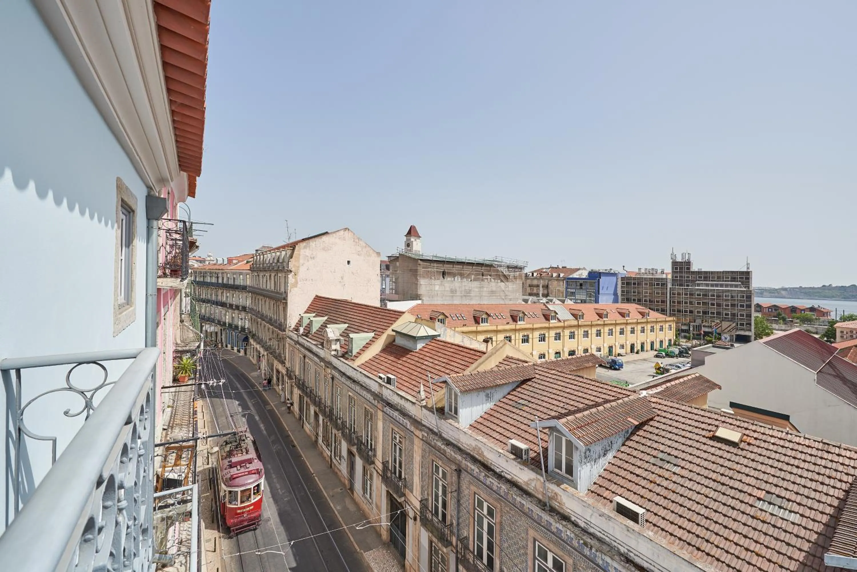 Balcony/Terrace in Lisbon Five Stars Apartments Bica