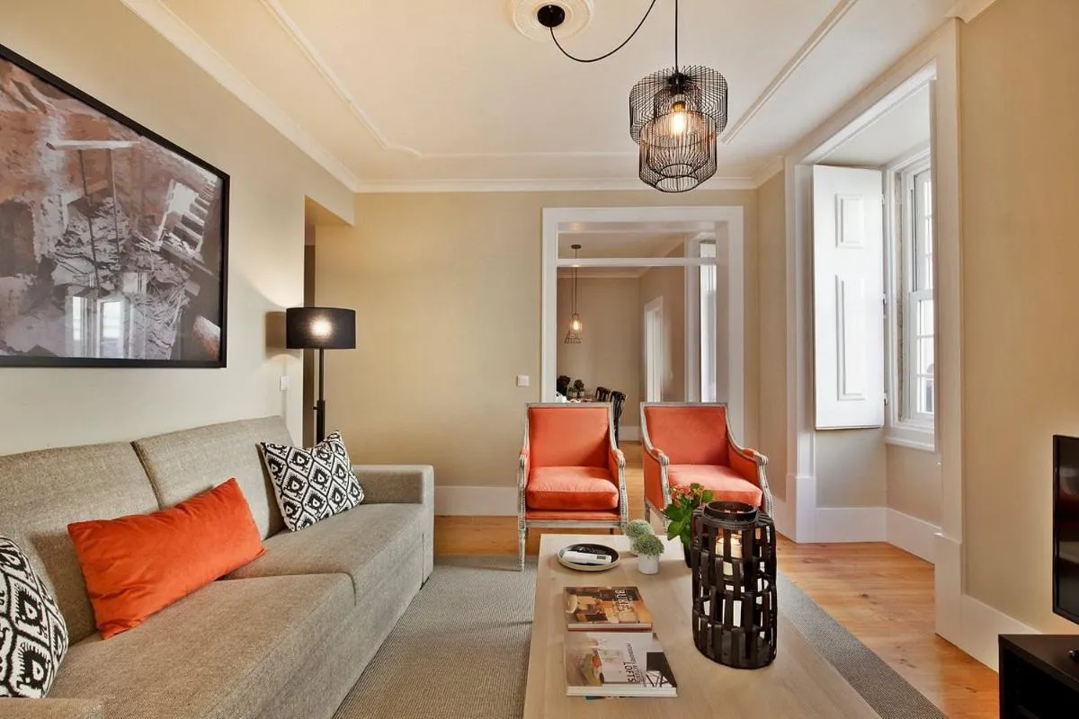 Living room in Lisbon Five Stars Apartments Bica