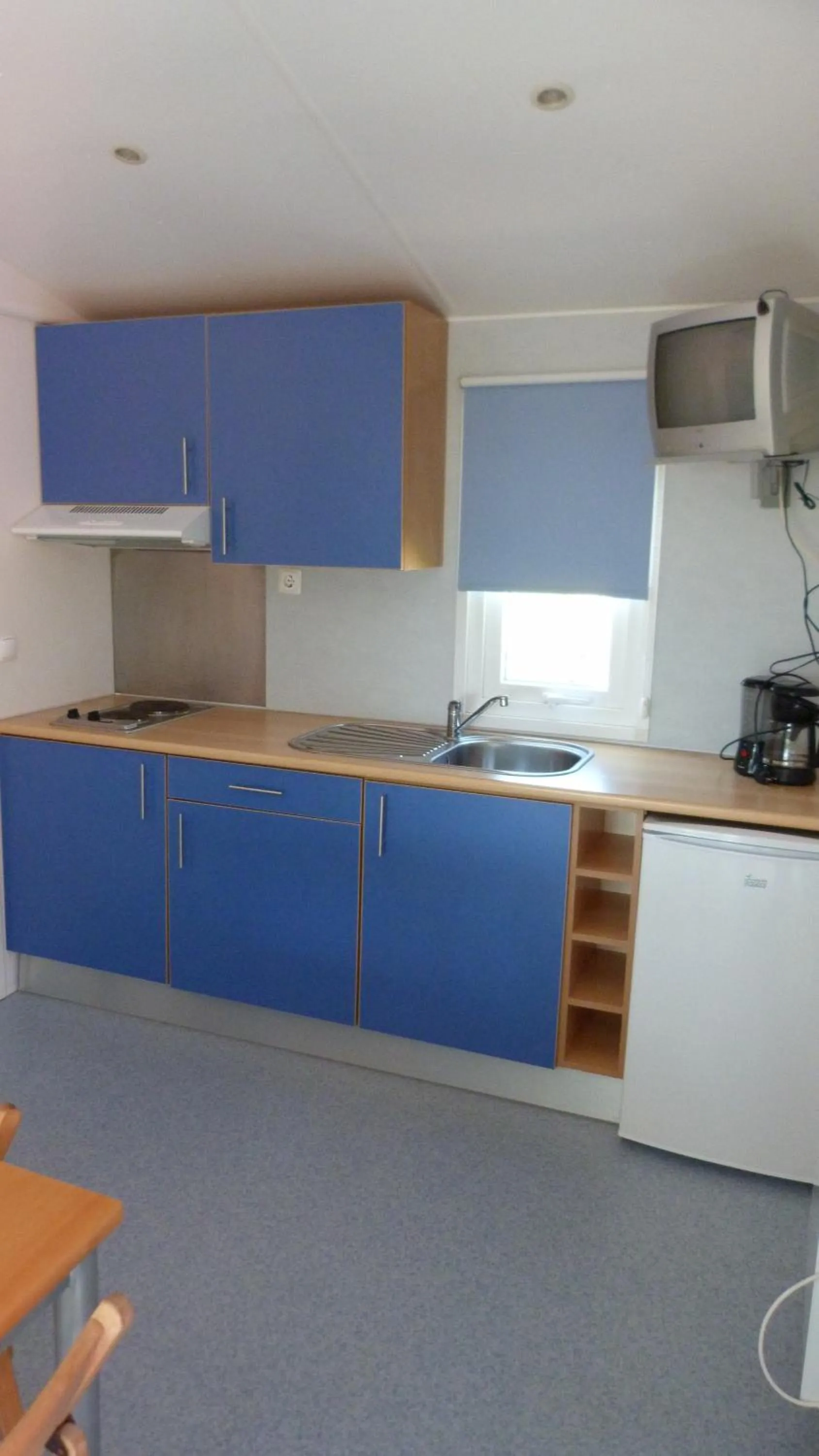 Kitchen or kitchenette in Parque de Campismo Orbitur Sagres