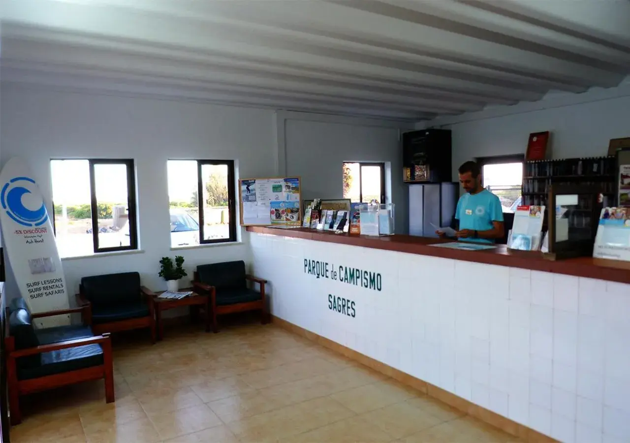 Lobby or reception in Parque de Campismo Orbitur Sagres Lobby or reception in Parque de Campismo Orbitur Sagres