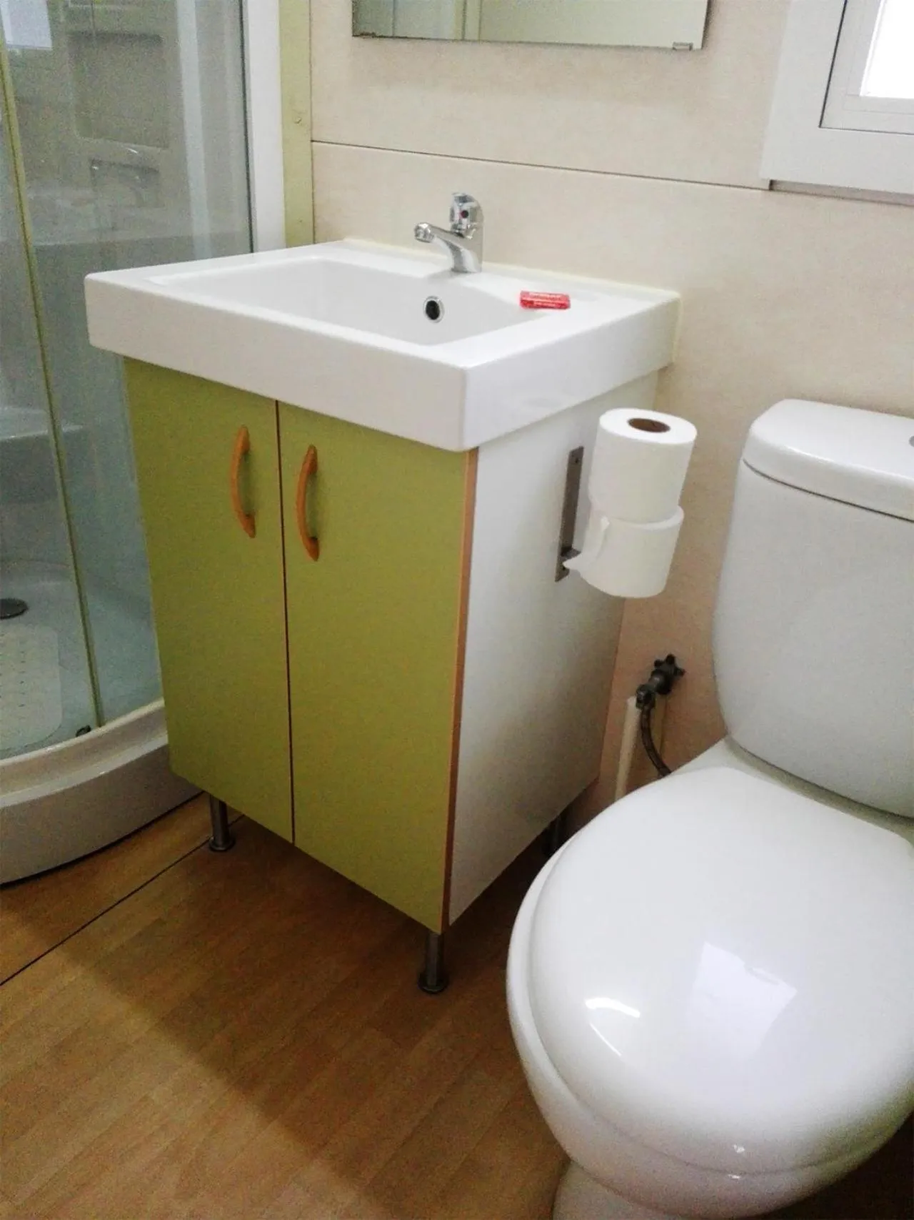 Bathroom in Parque de Campismo Orbitur Valado