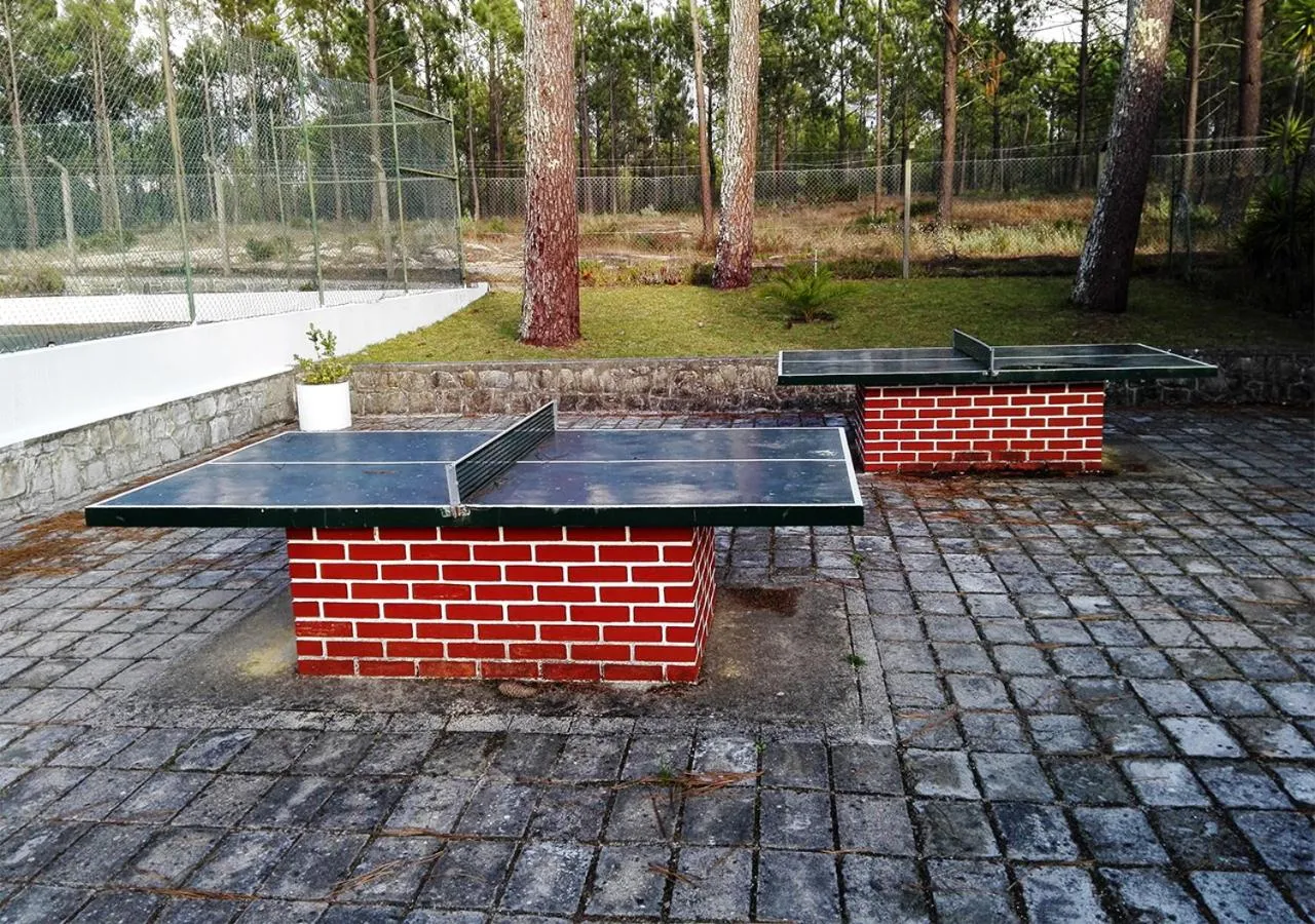 Table tennis in Parque de Campismo Orbitur Valado