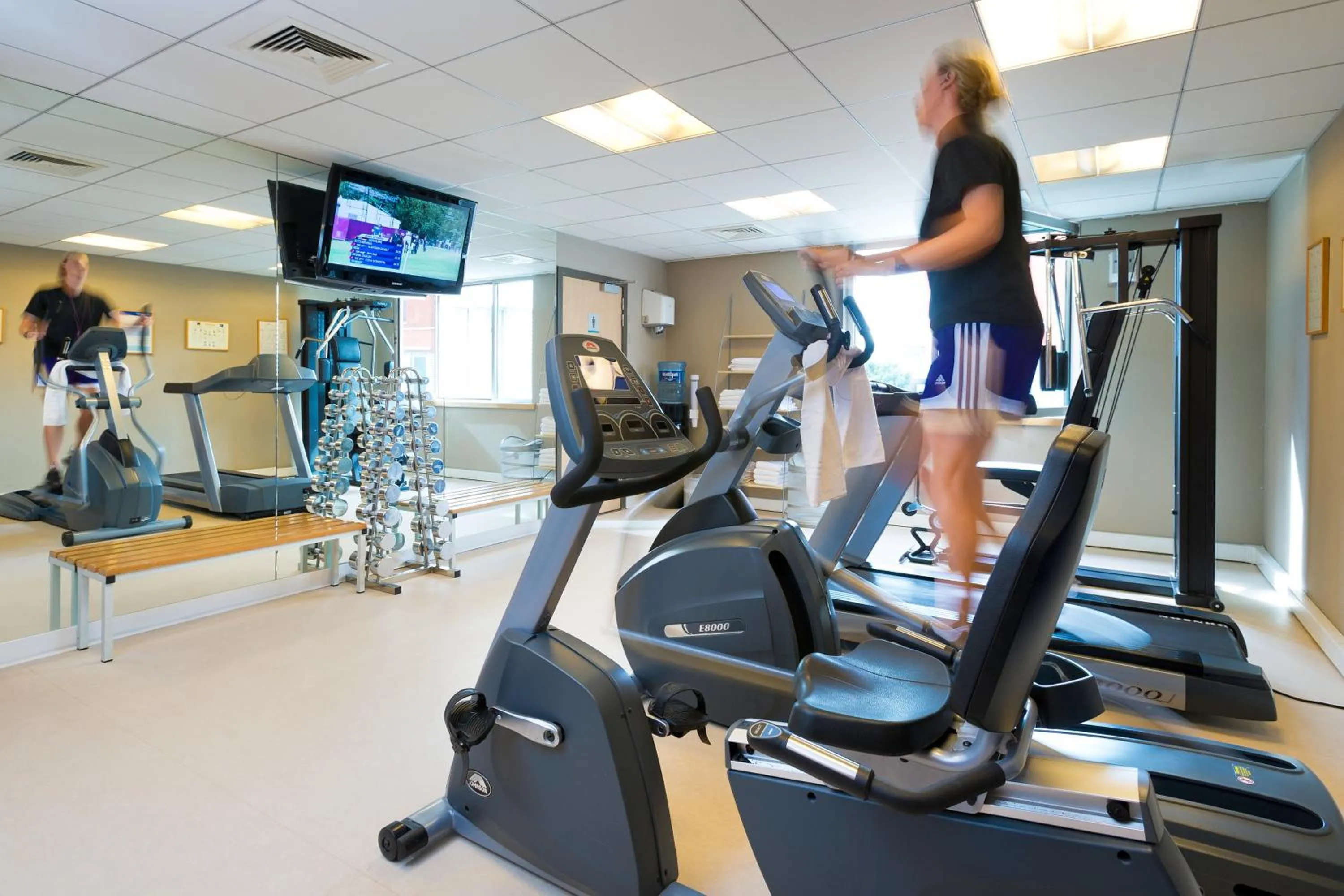 Fitness centre/facilities in Novotel Leuven Centrum