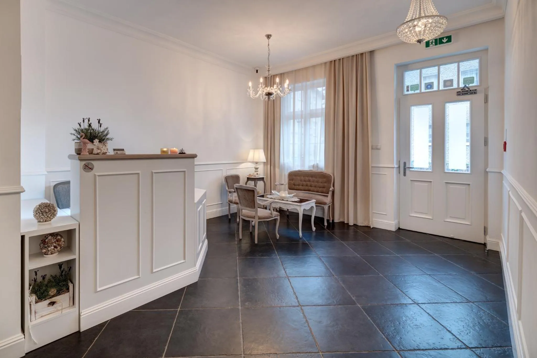 Lobby or reception in Dwie Wieże