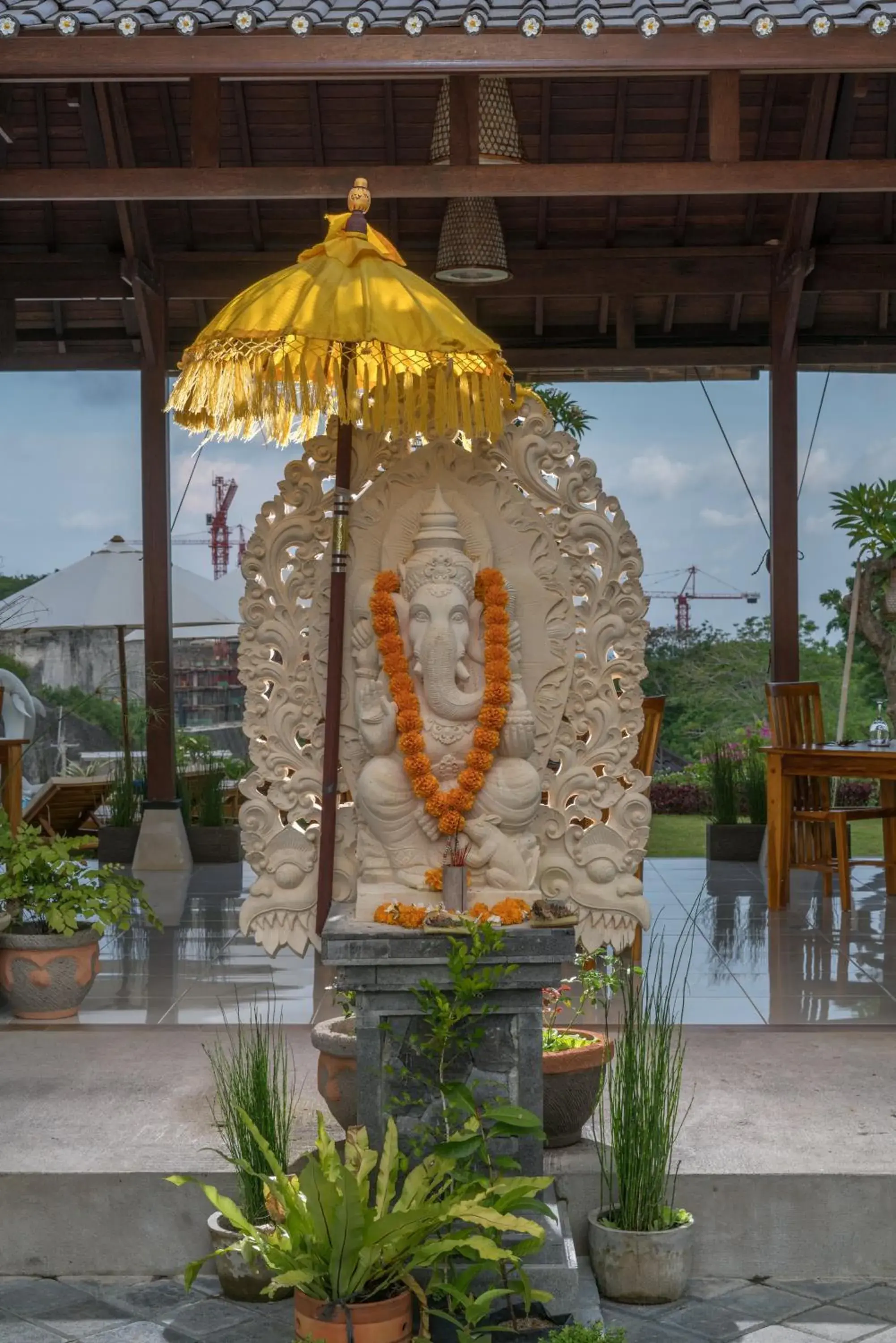 Facade/entrance in Puri Pandawa Resort Facade/entrance in Puri Pandawa Resort