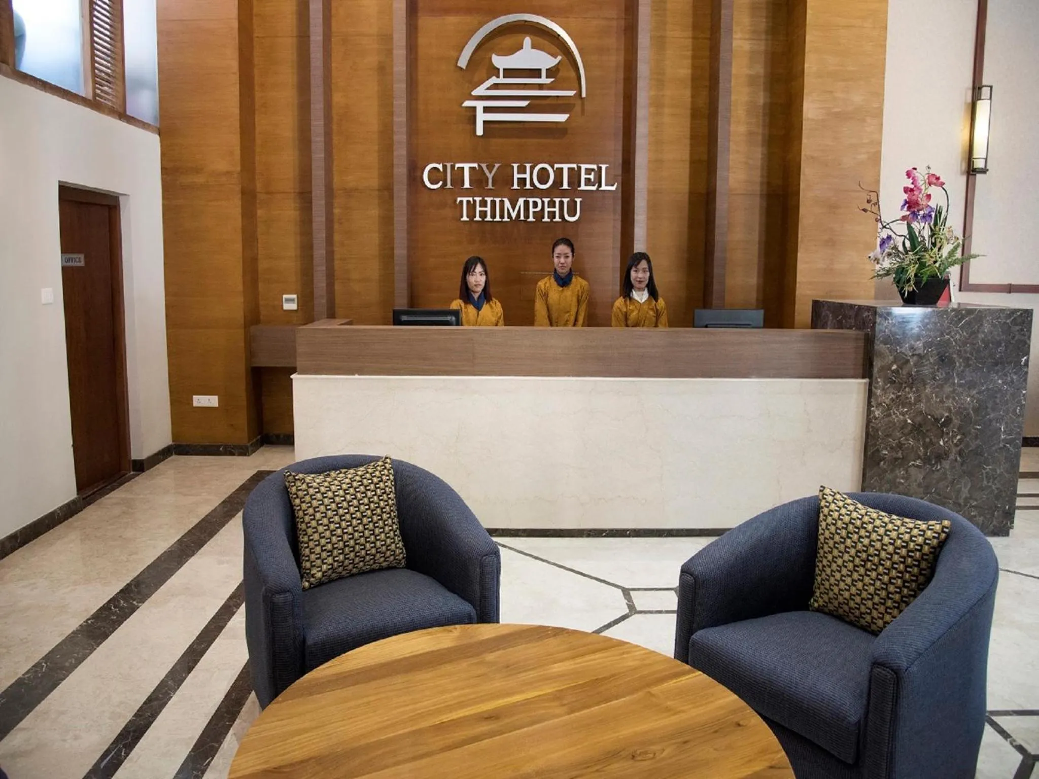 Lobby or reception in CityHotel, Thimphu