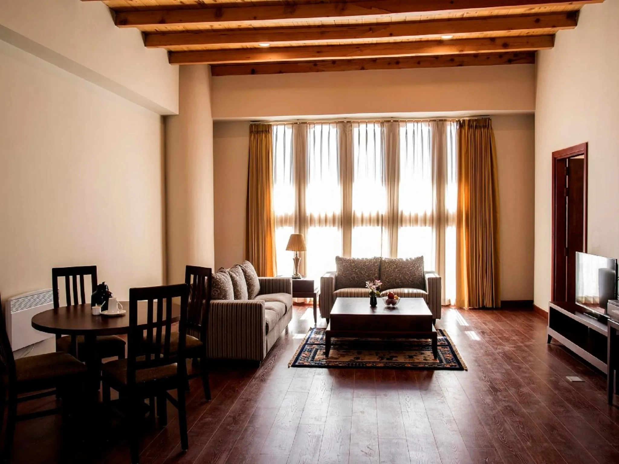 Living room in CityHotel, Thimphu
